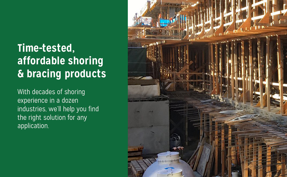 Ellis Manufacturing, time-tested, affordable shoring & bracing products