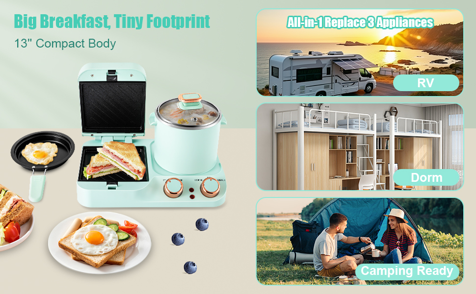 Big Breakfast, Tiny Footprint