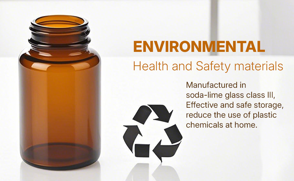 amber bottles wide mouth