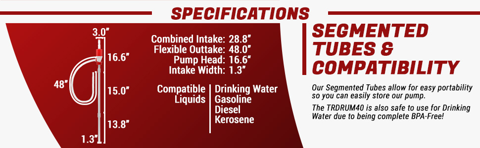 TRDRUM40 Specifications