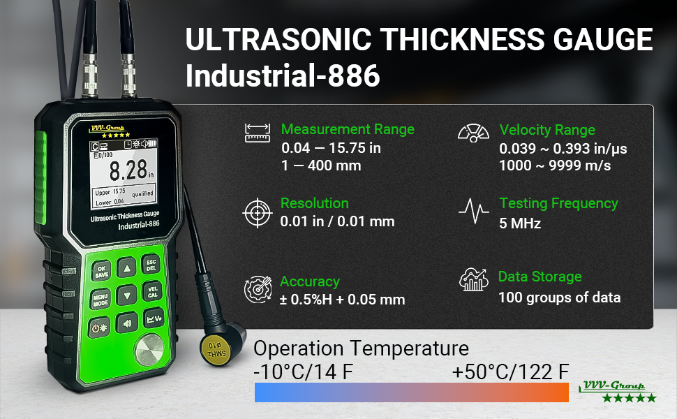 ultrasonic thickness measuring instruments