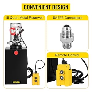 dump trailer hydraulic pump
