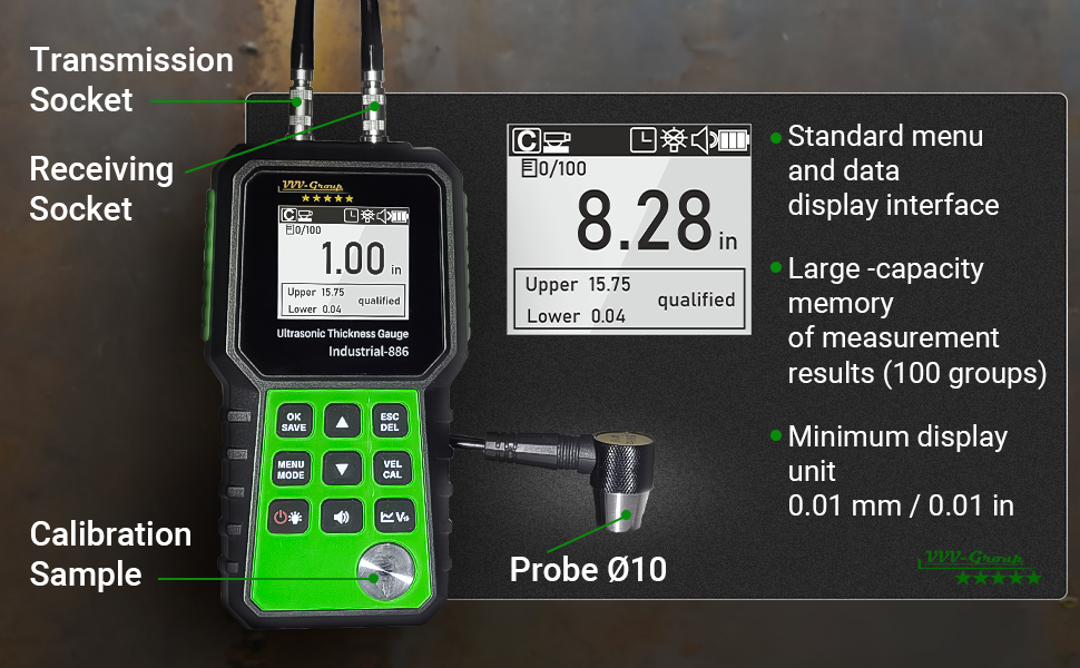 ultrasonic thickness measuring instruments