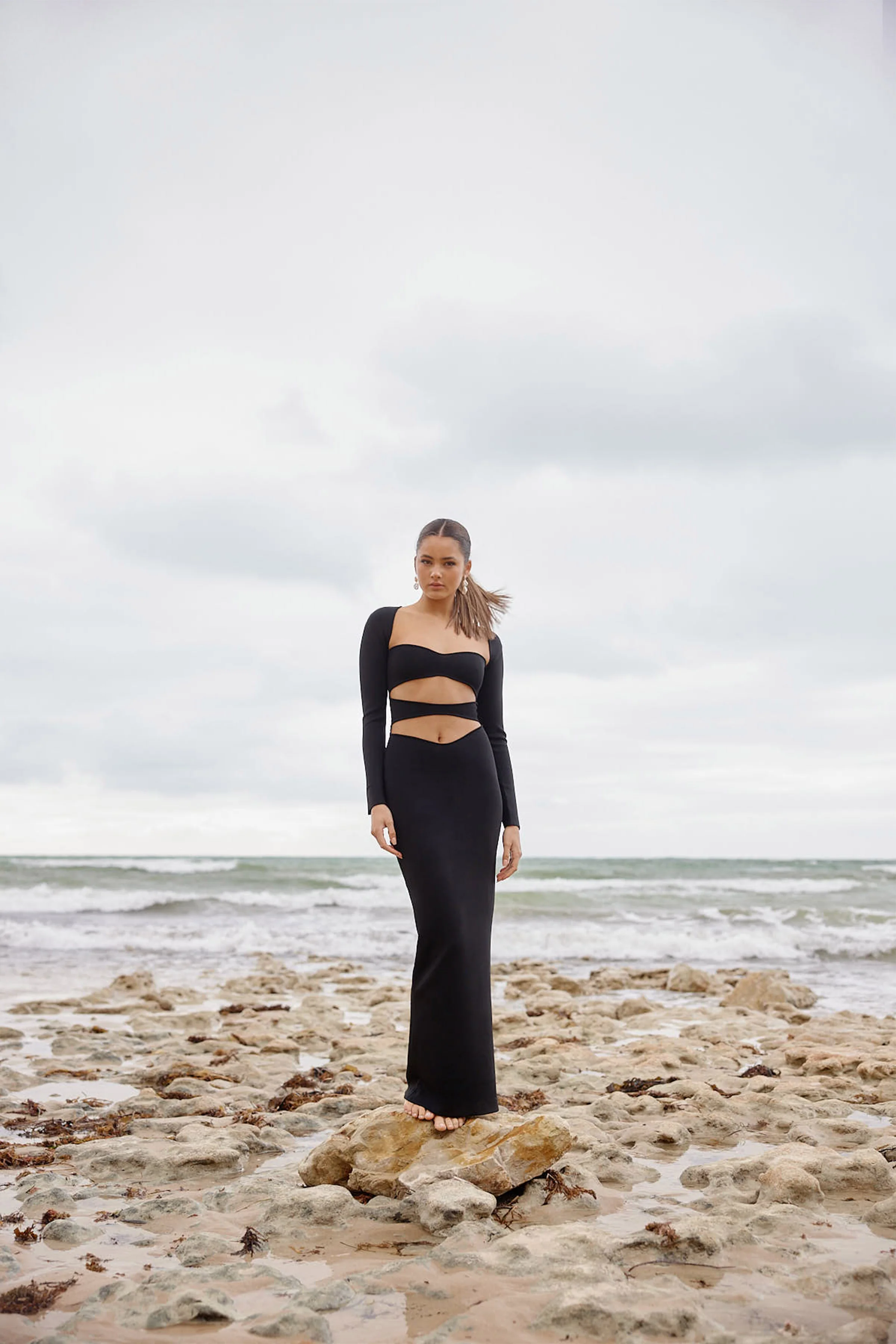 Daria Dress - Black - Poueer