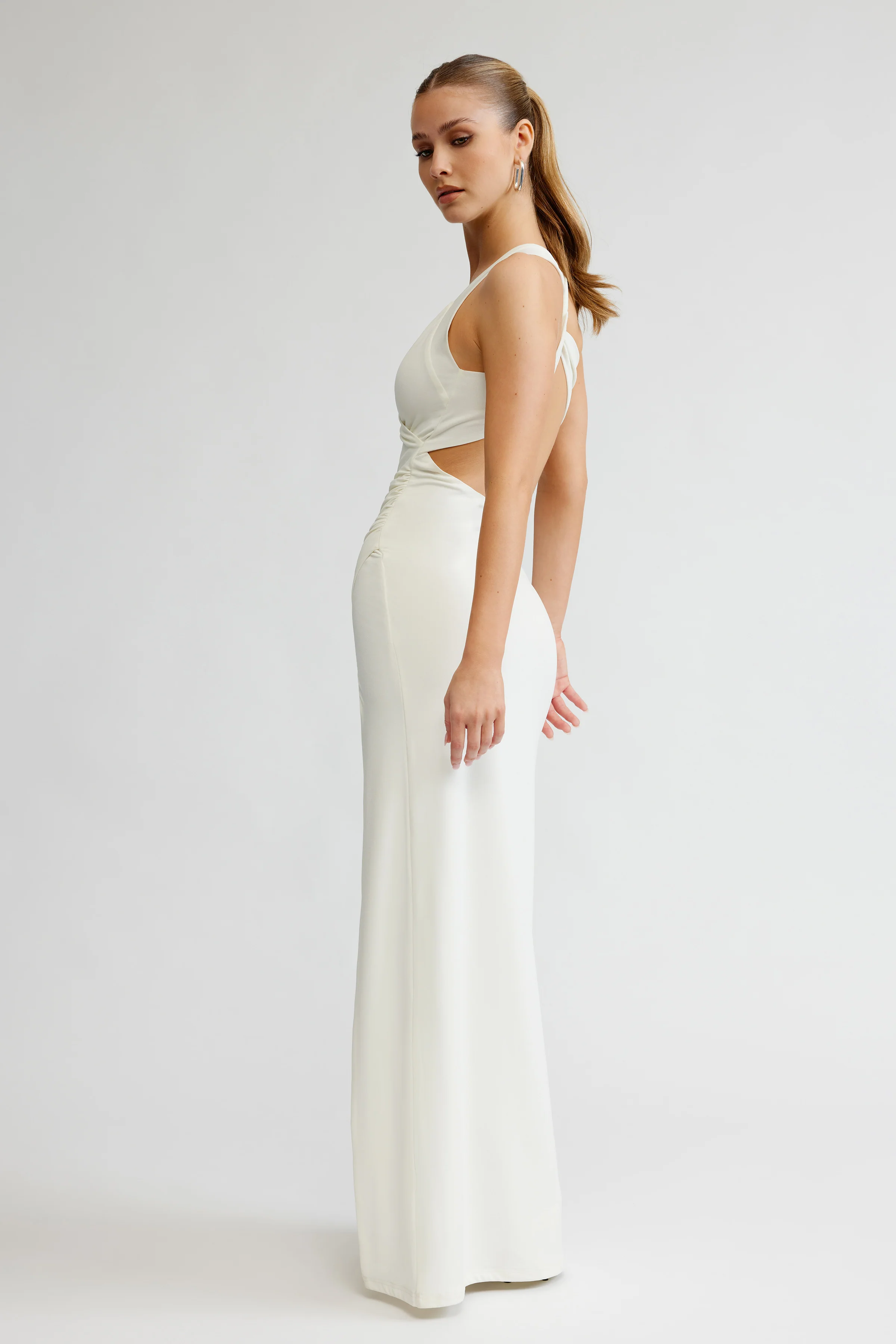 Iva Dress - White - Poueer
