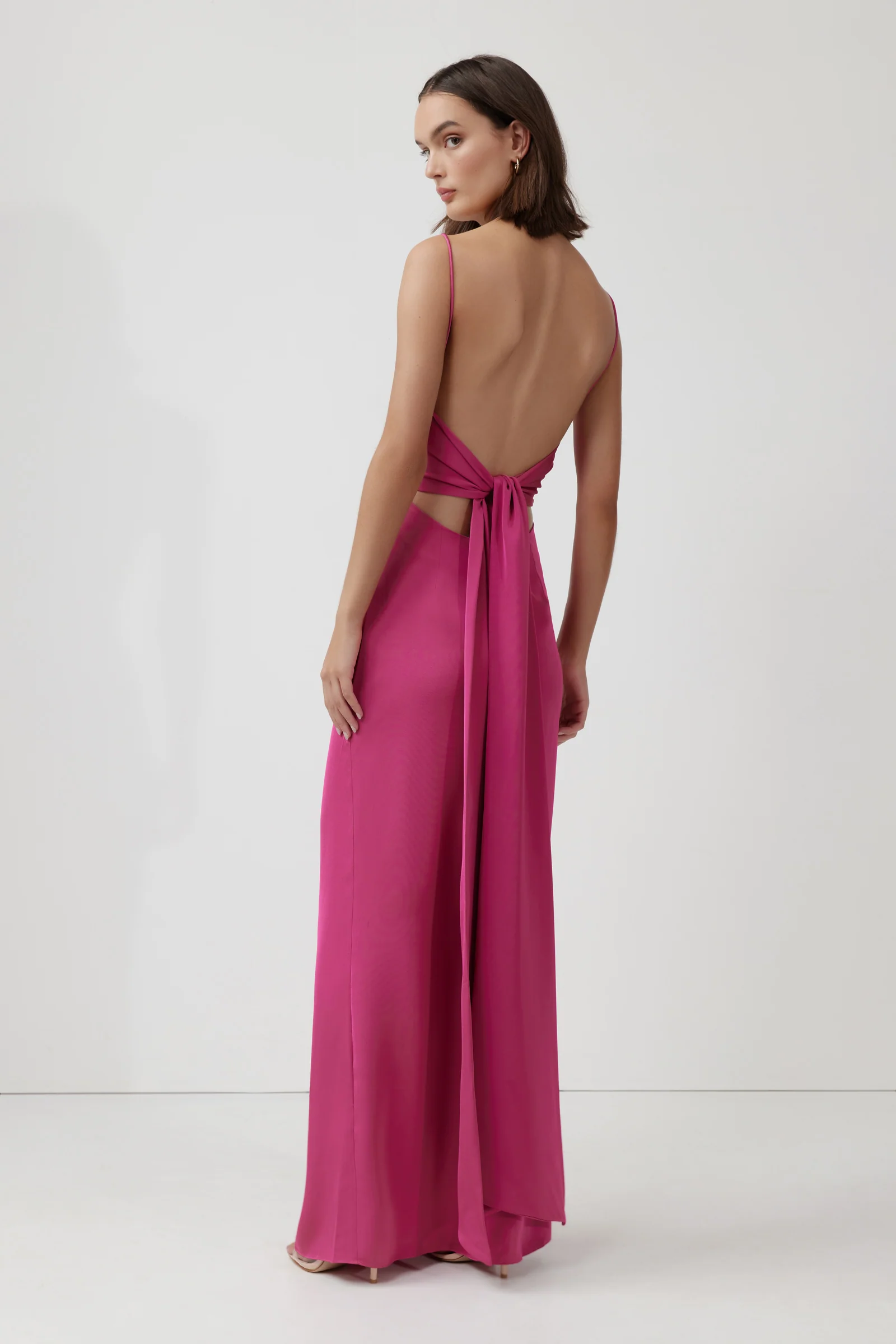 Venus Dress - Magenta - Poueer
