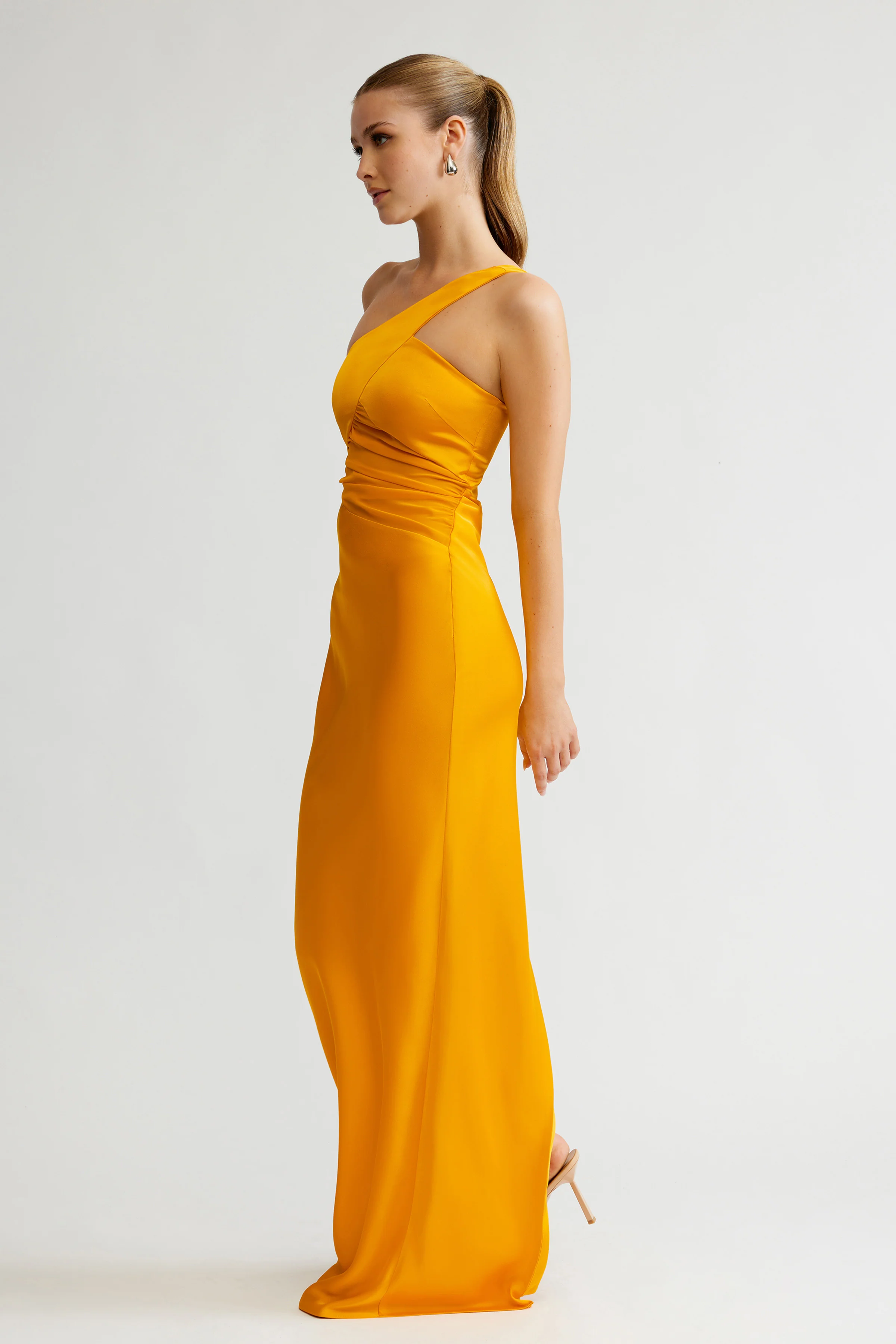Clarisse Dress - Saffron - Poueer