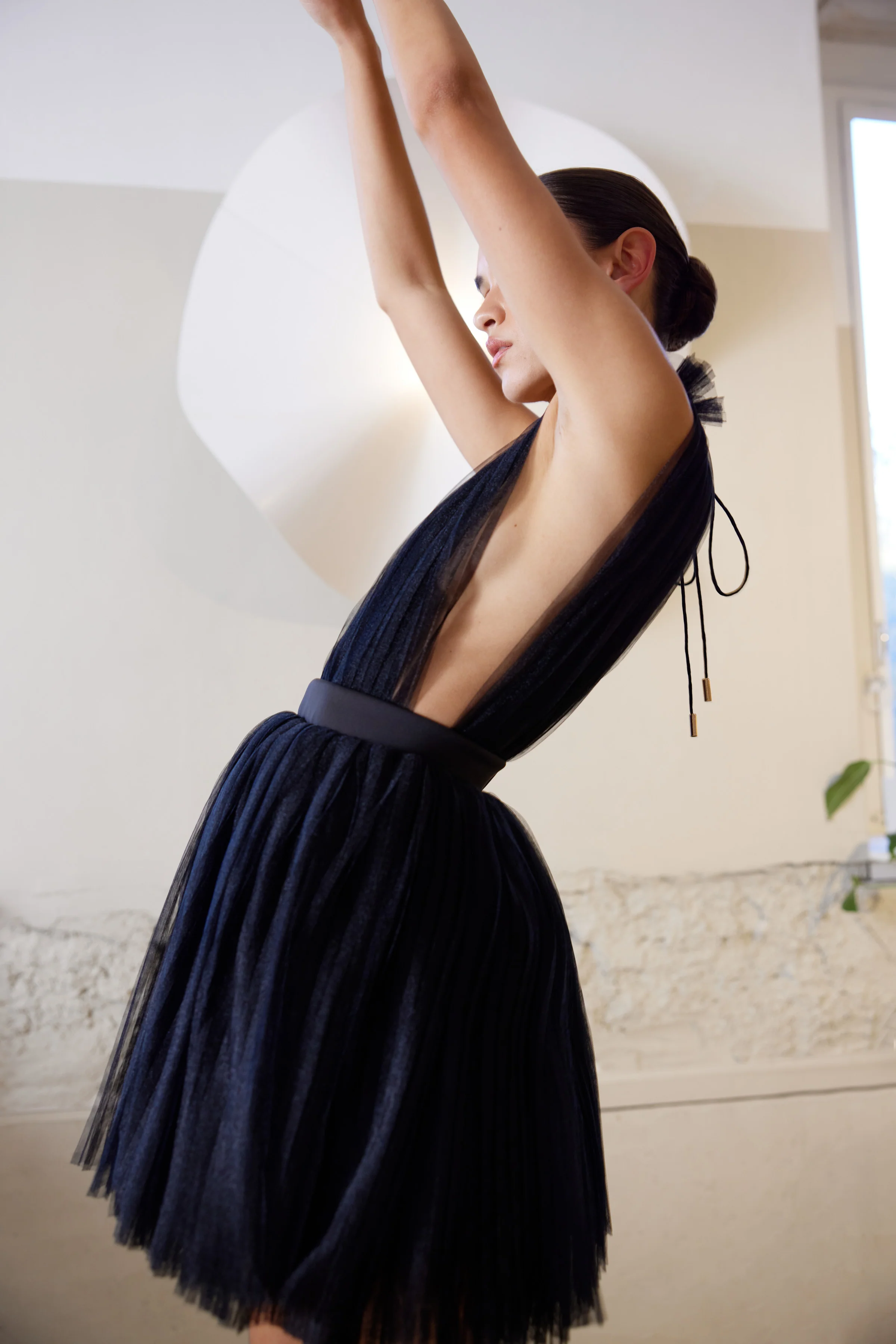 Charlize Dress - Black - Poueer