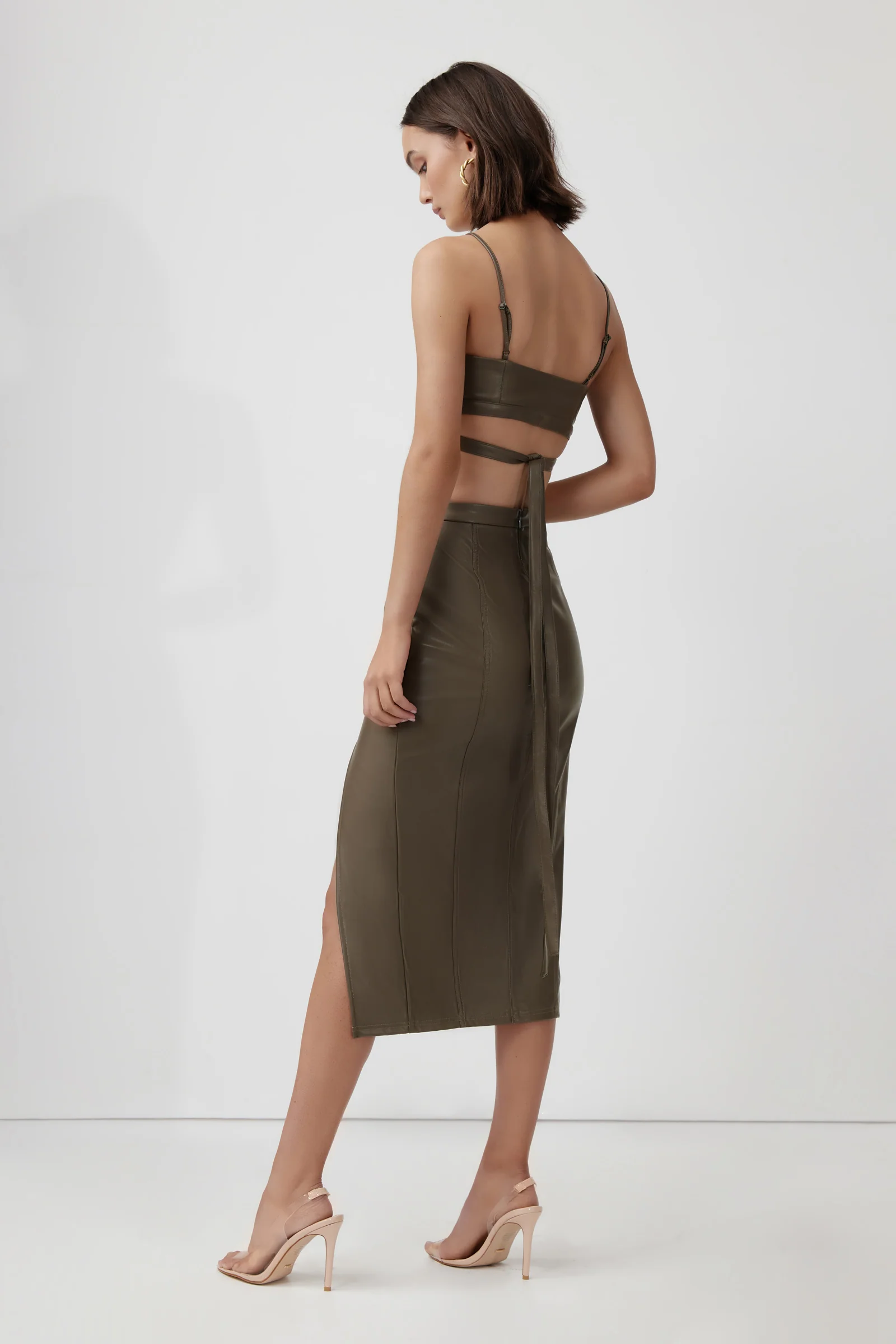 Fern Bodice - Deep Olive - Poueer