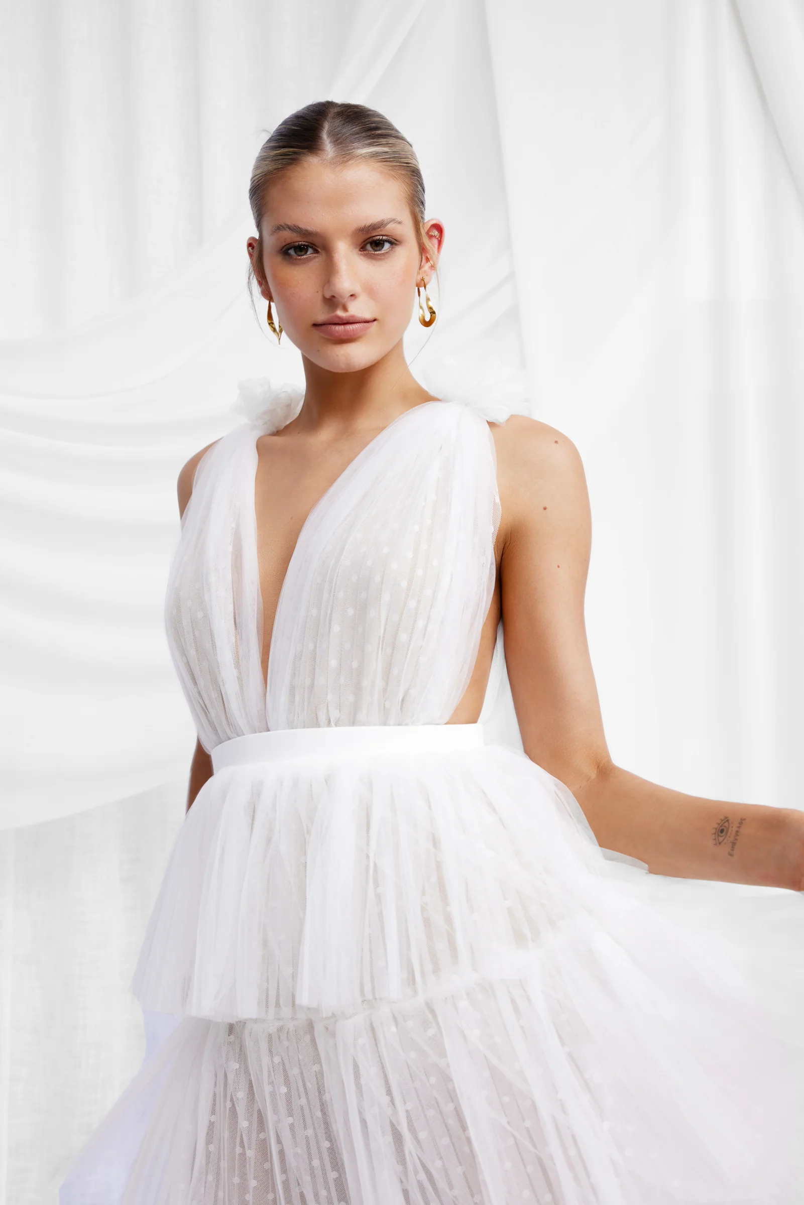 Zendaya Dress - White - Poueer