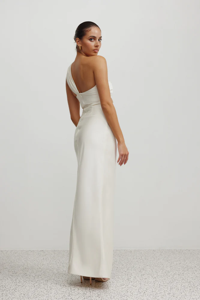 Josefina Dress - Oyster - Poueer