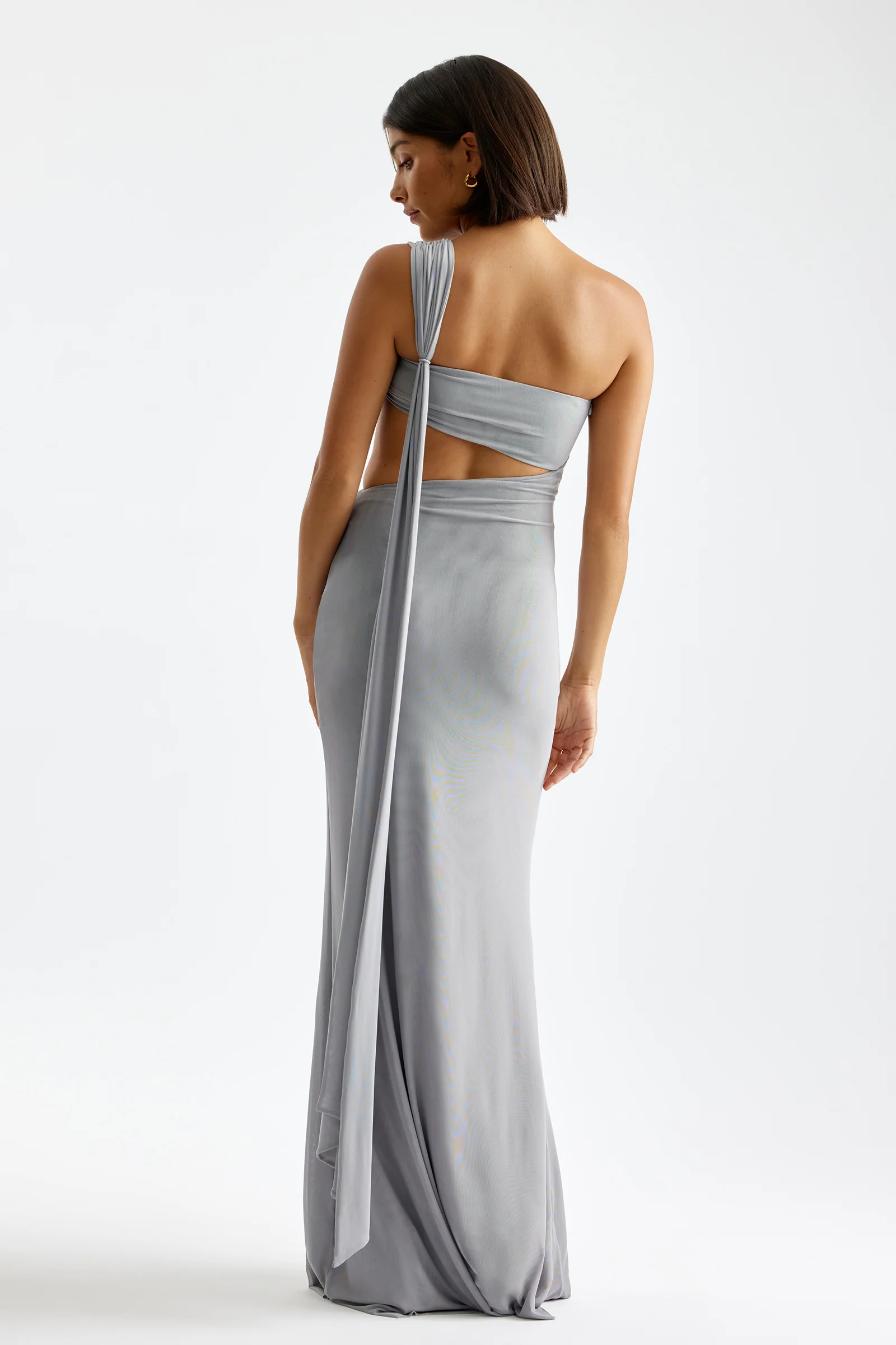 Emery Dress - Light Grey - Poueer