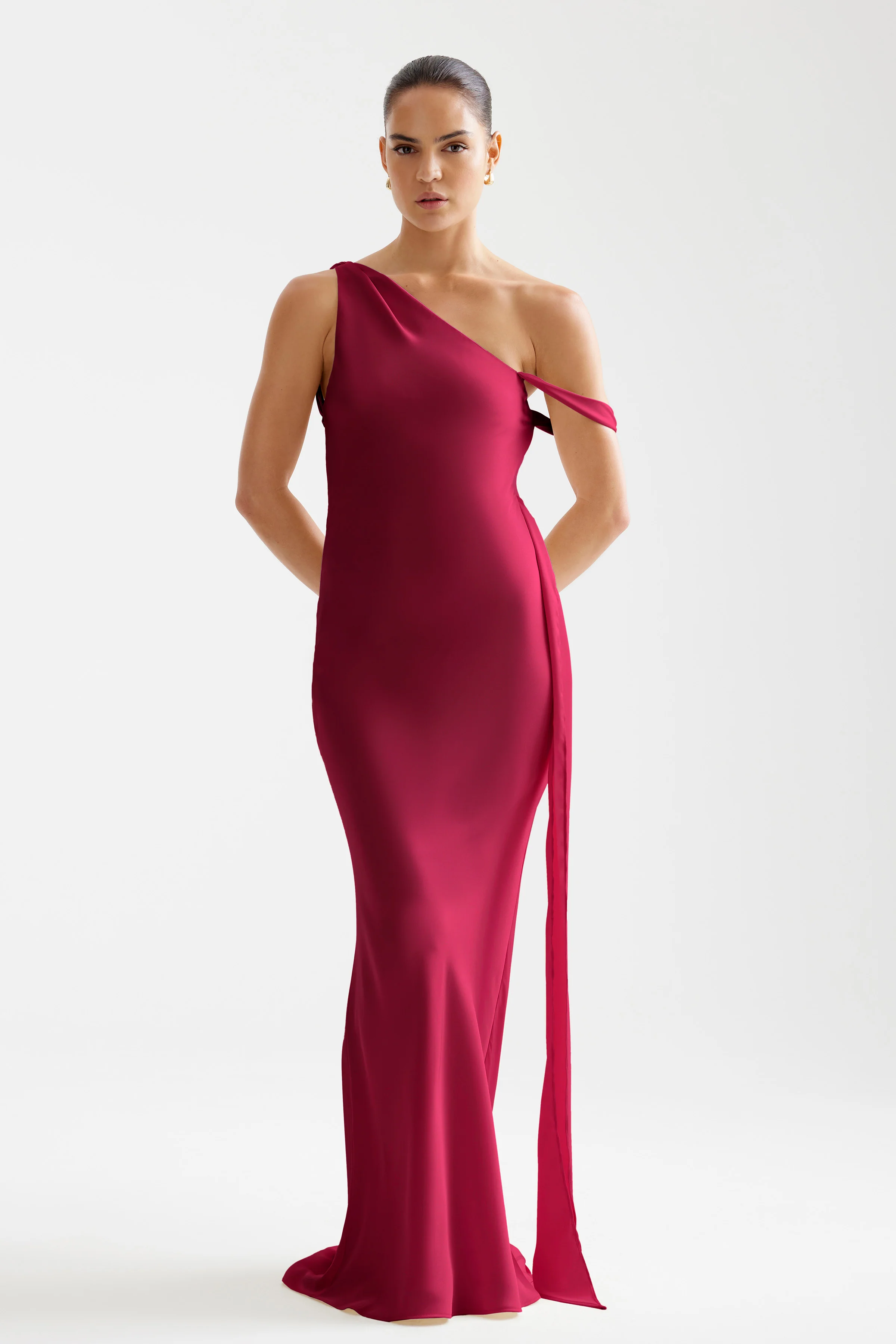 Ara Dress - Wine - Poueer