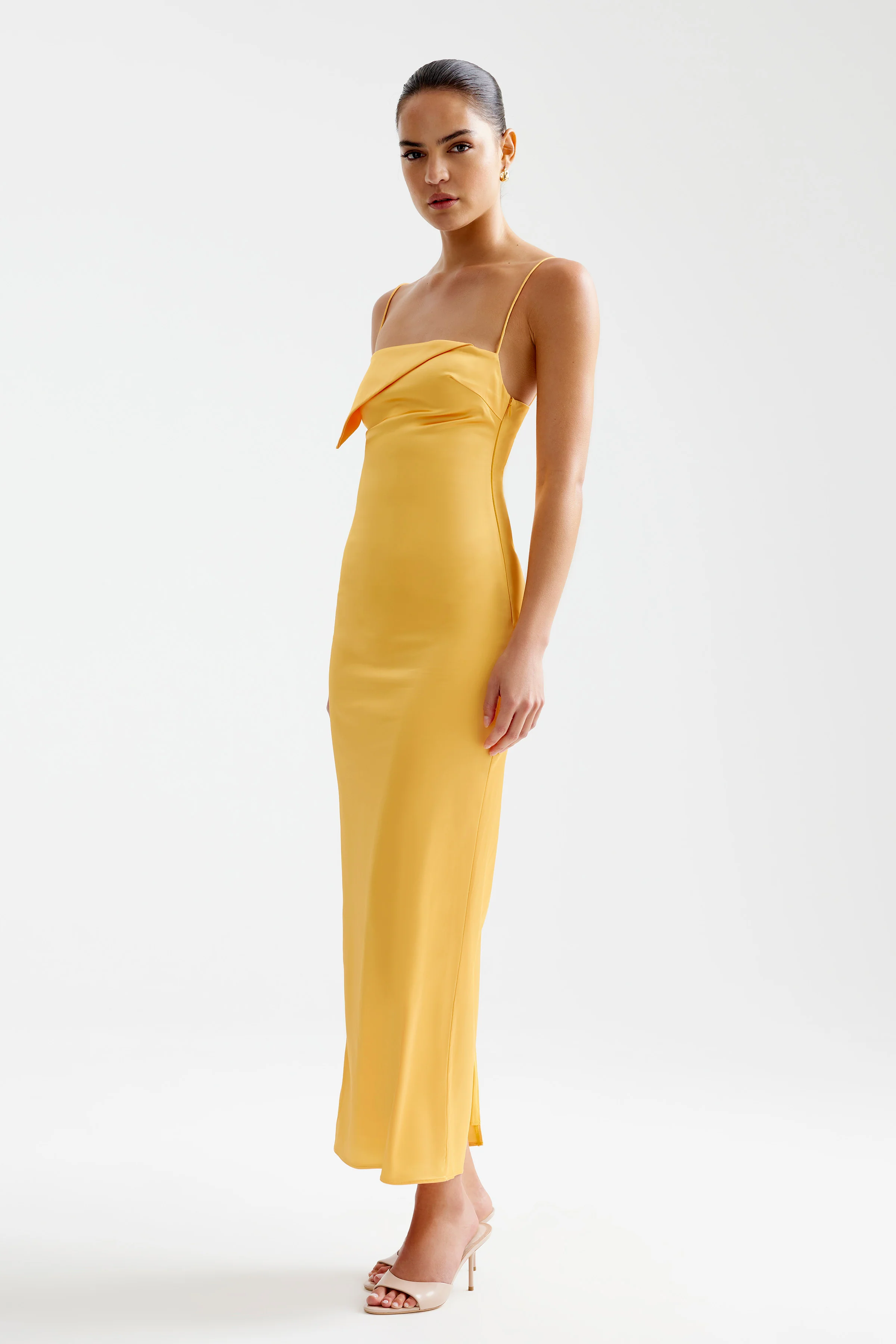 Rayna Dress - Papaya - Poueer