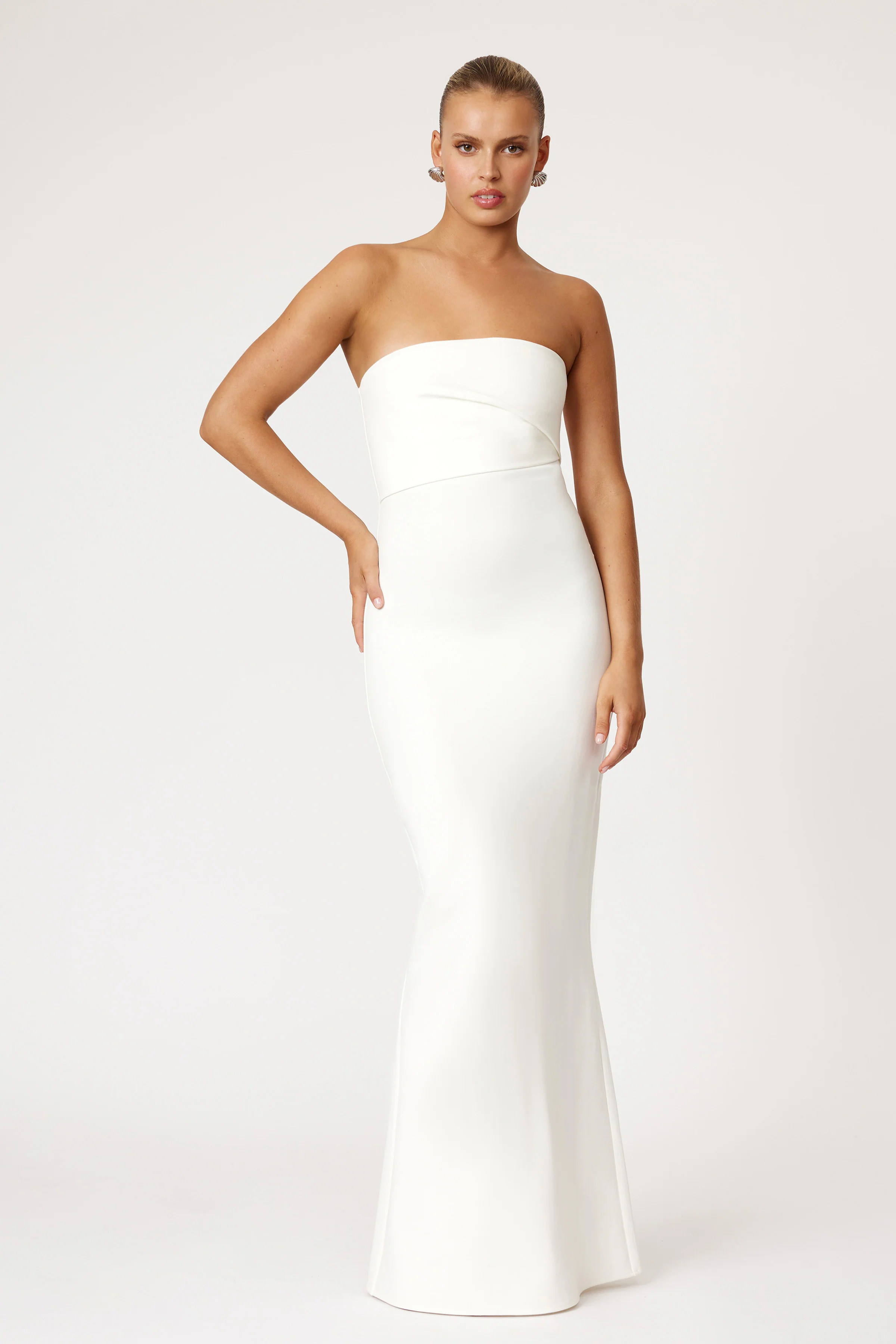 Tajo Dress - White - Poueer