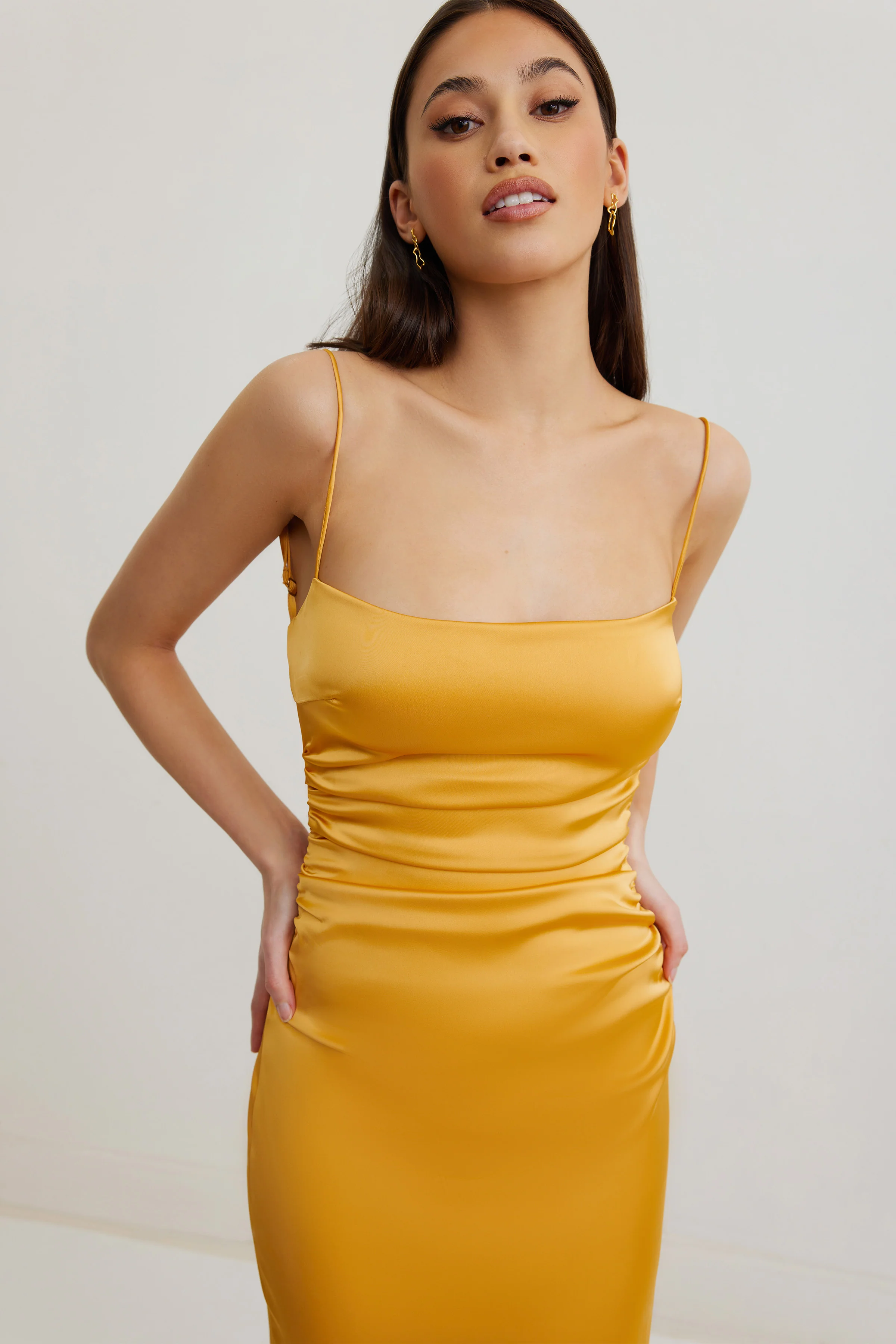 Ivy Dress - Honey - Poueer