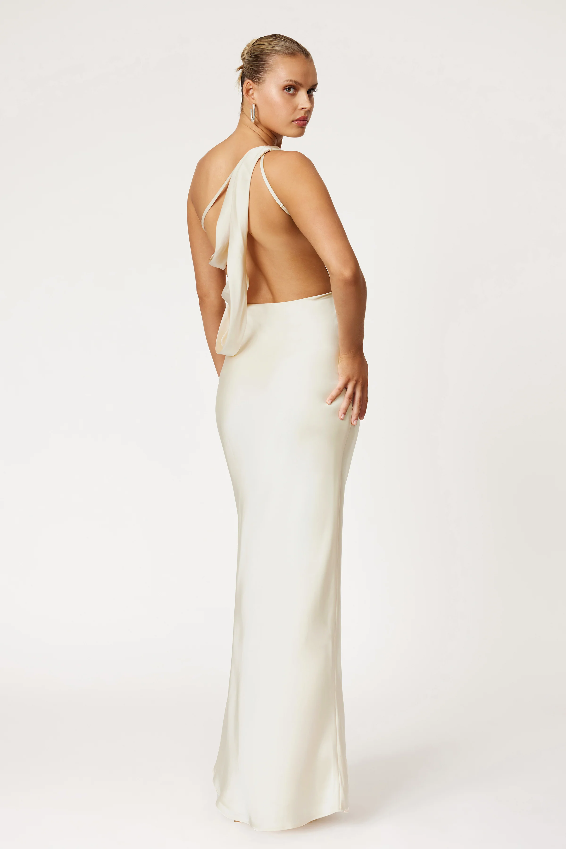 Kendra Dress - Cream - Poueer