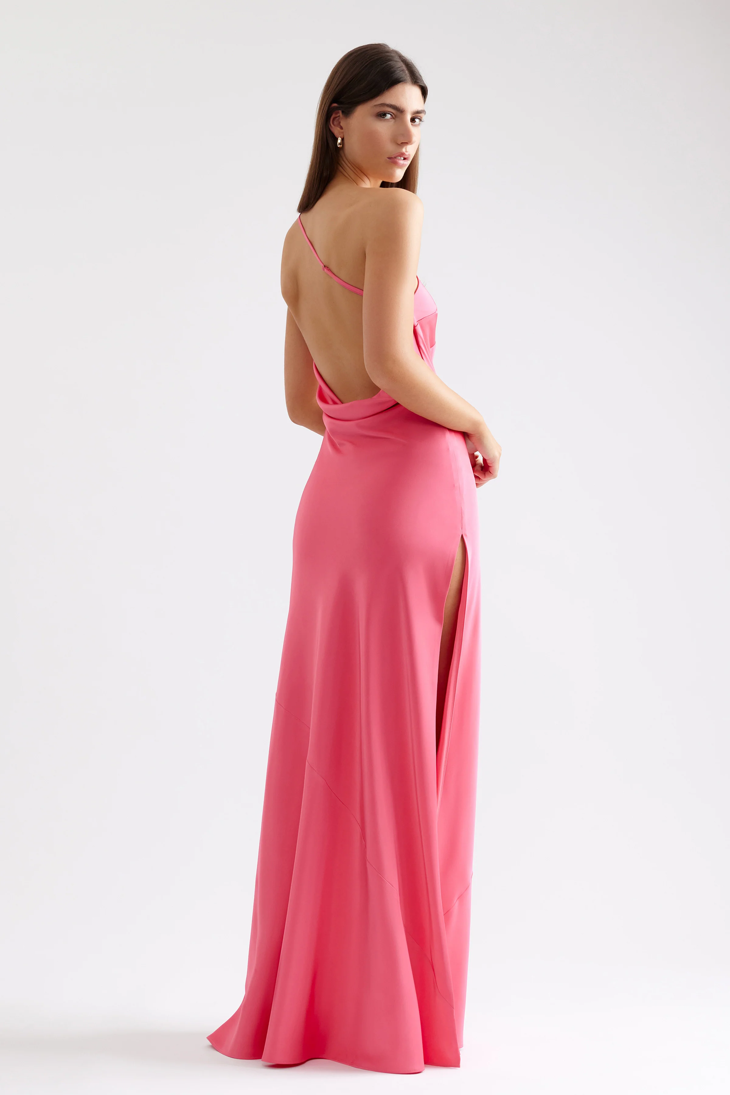 Gina Dress - Deep Pink - Poueer