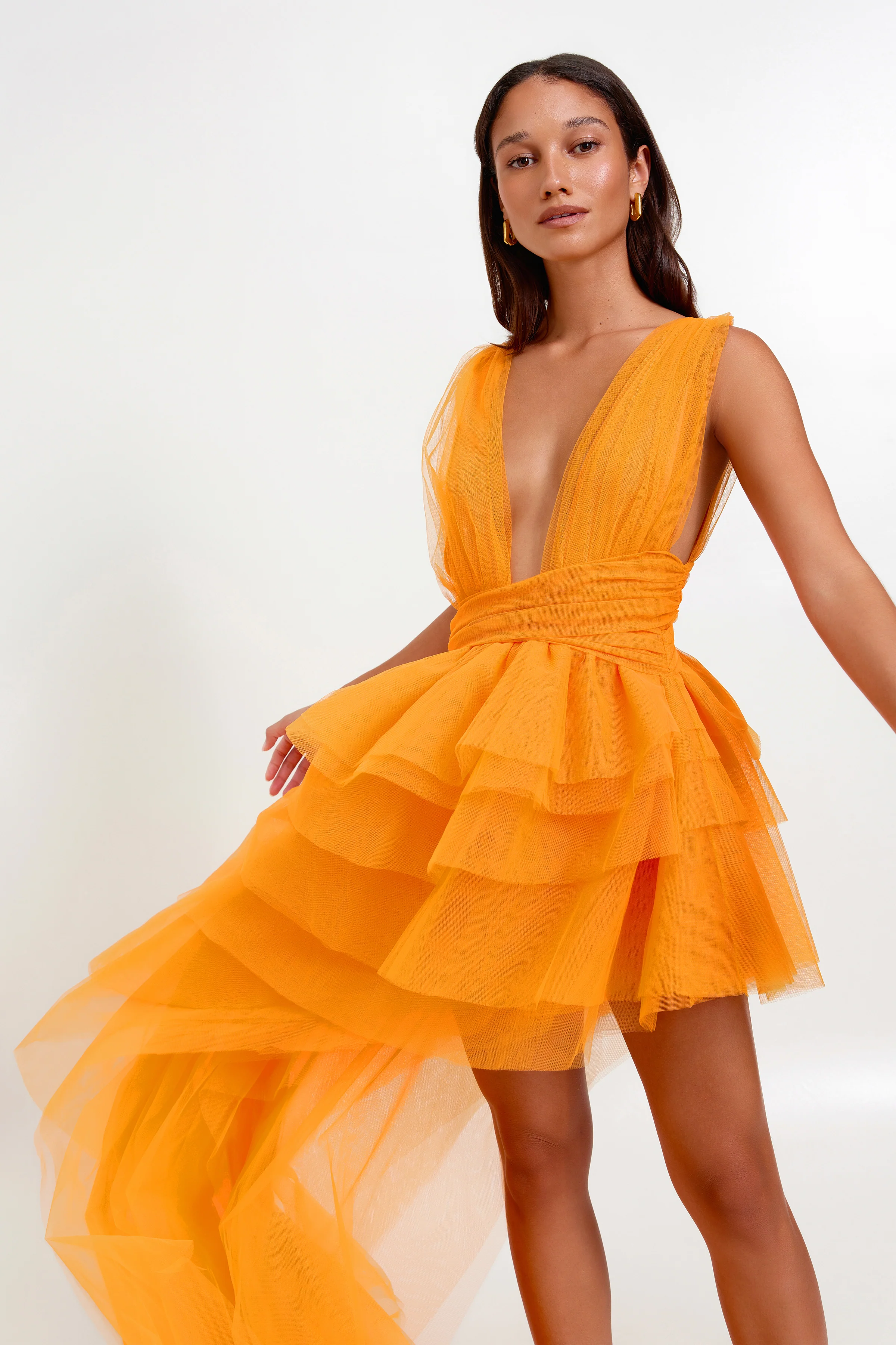 Lola Dress - Mango - Poueer