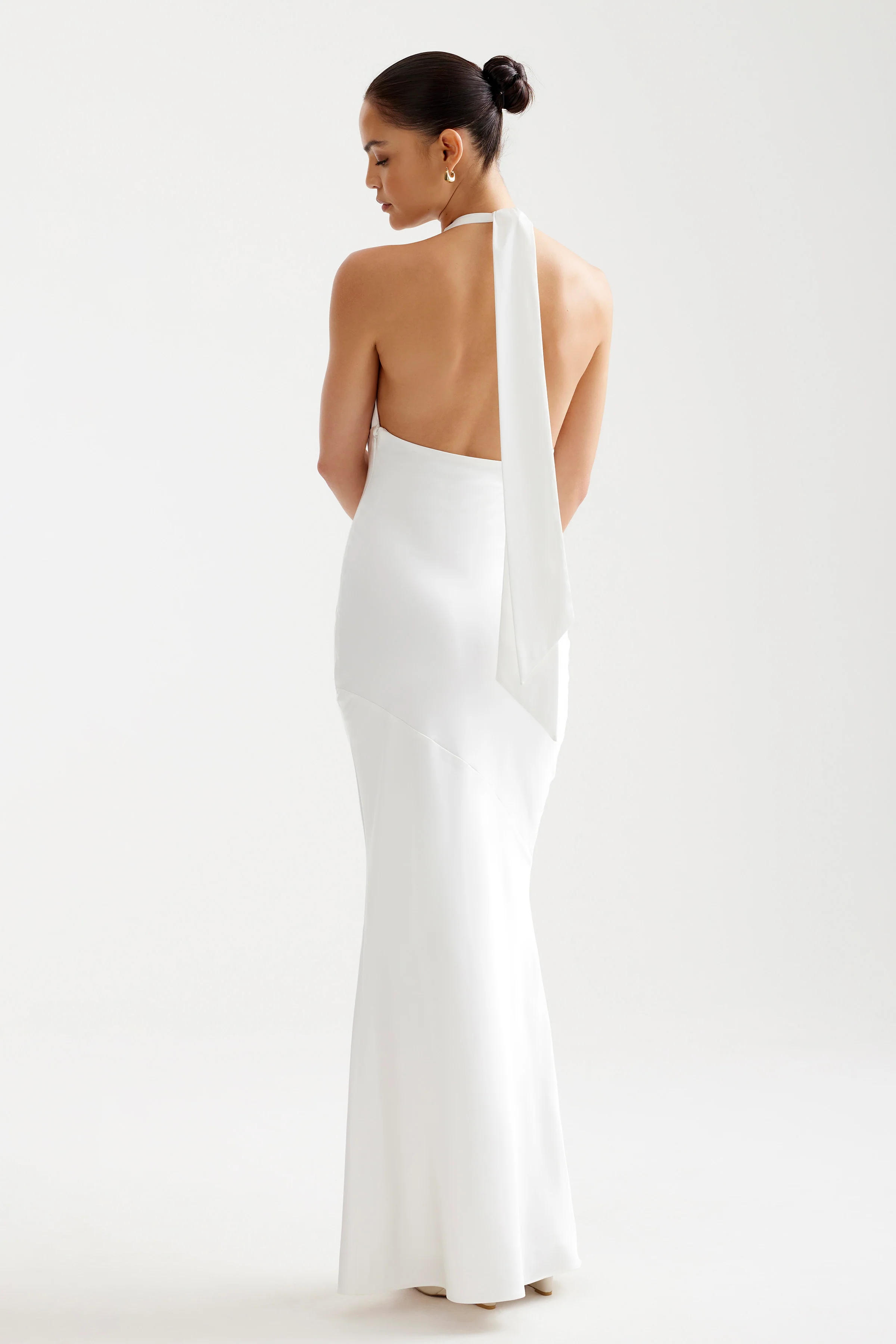 Novia Dress - White - Poueer