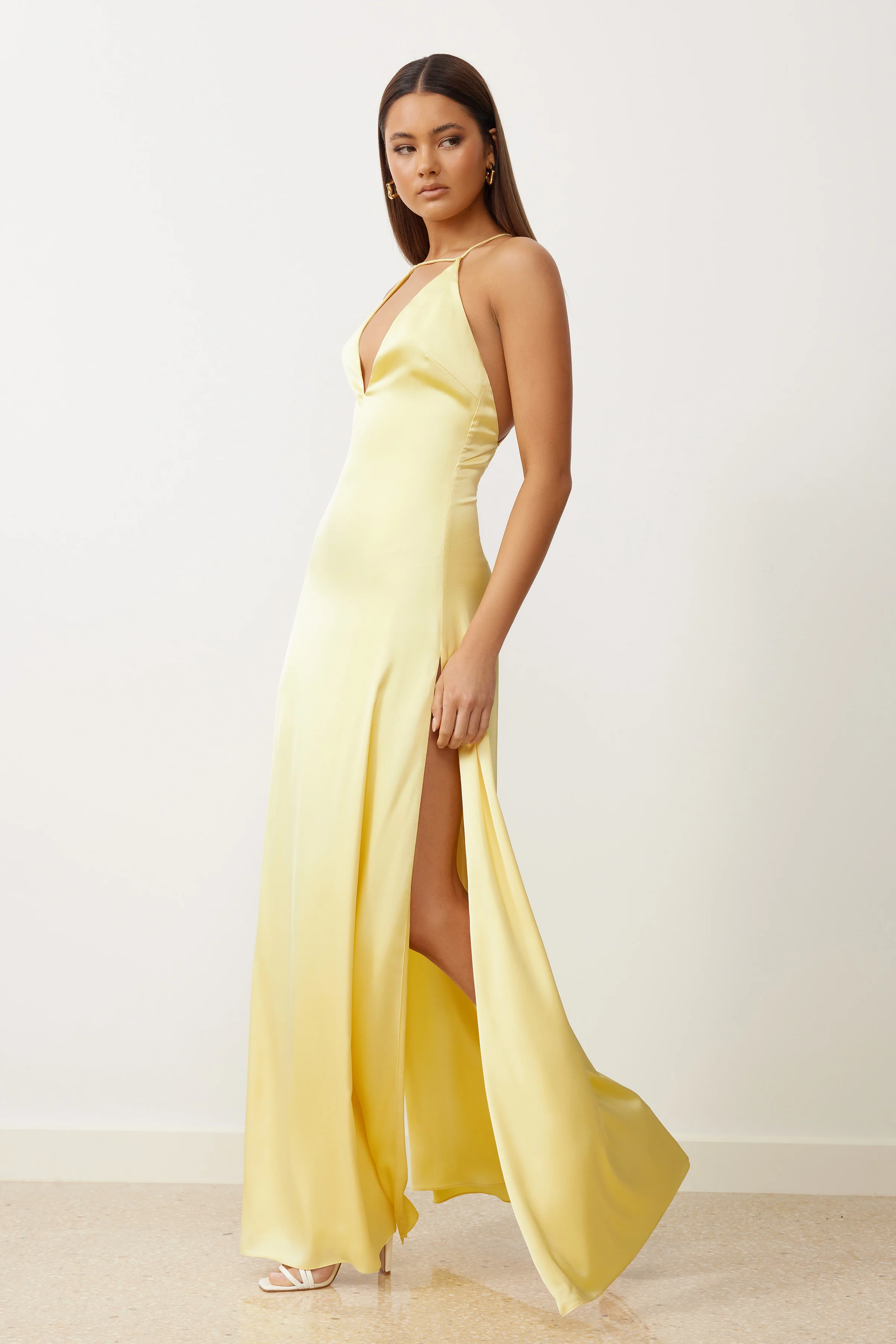 Bali Dress - Lemon - Poueer