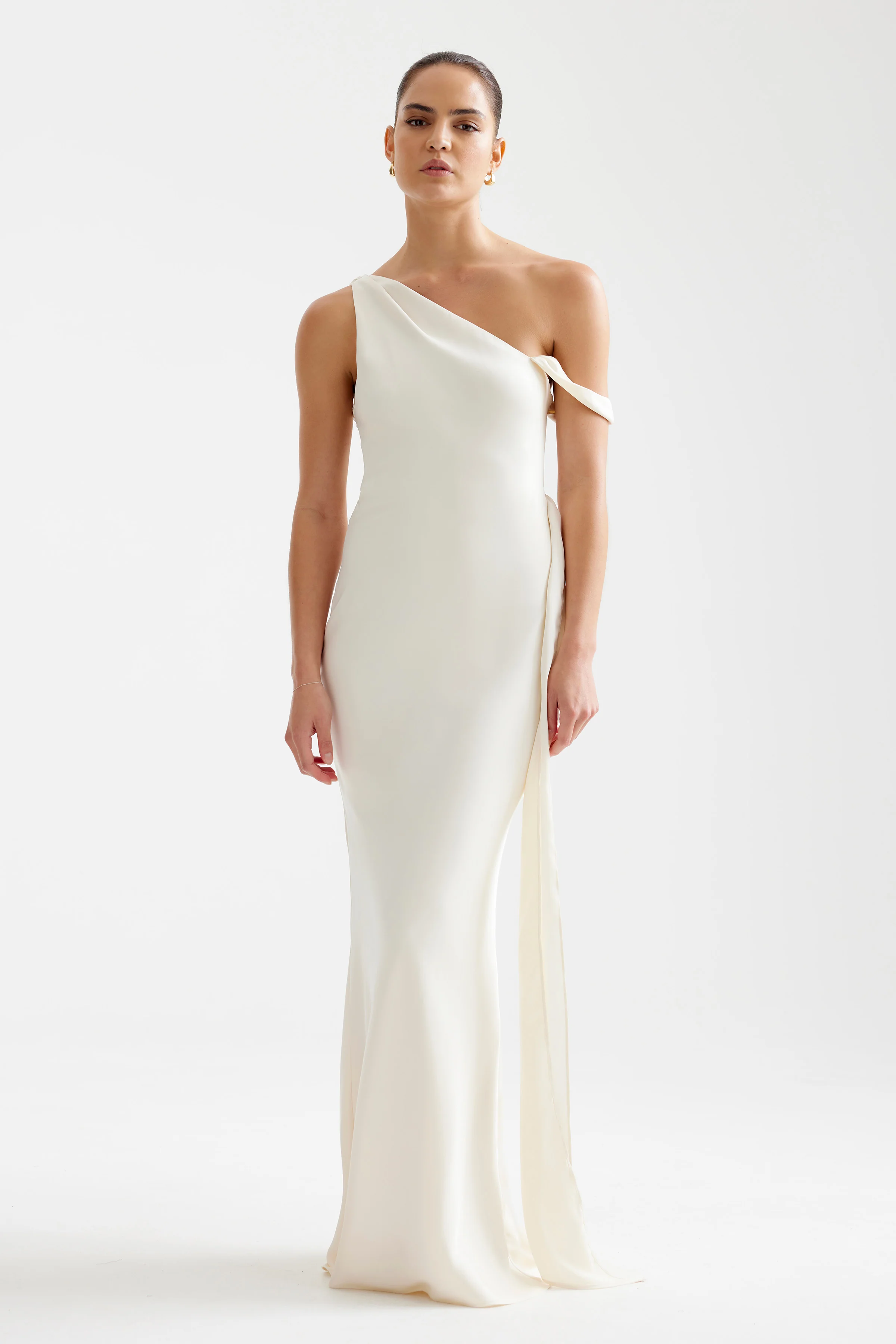 Ara Dress - Oyster - Poueer