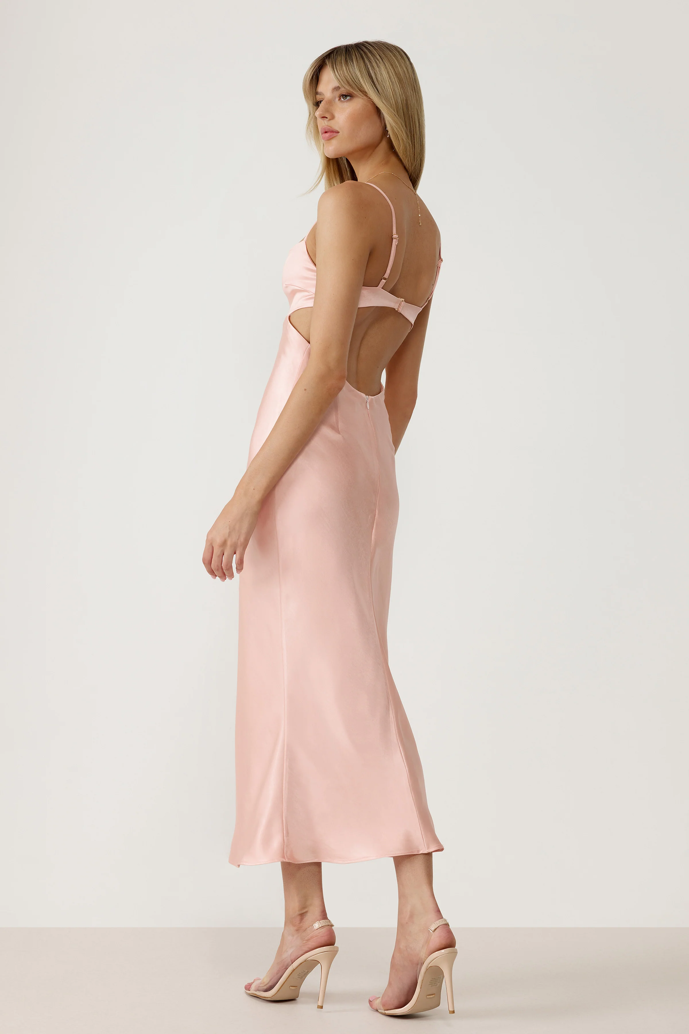 Bay Dress - Peach - Poueer