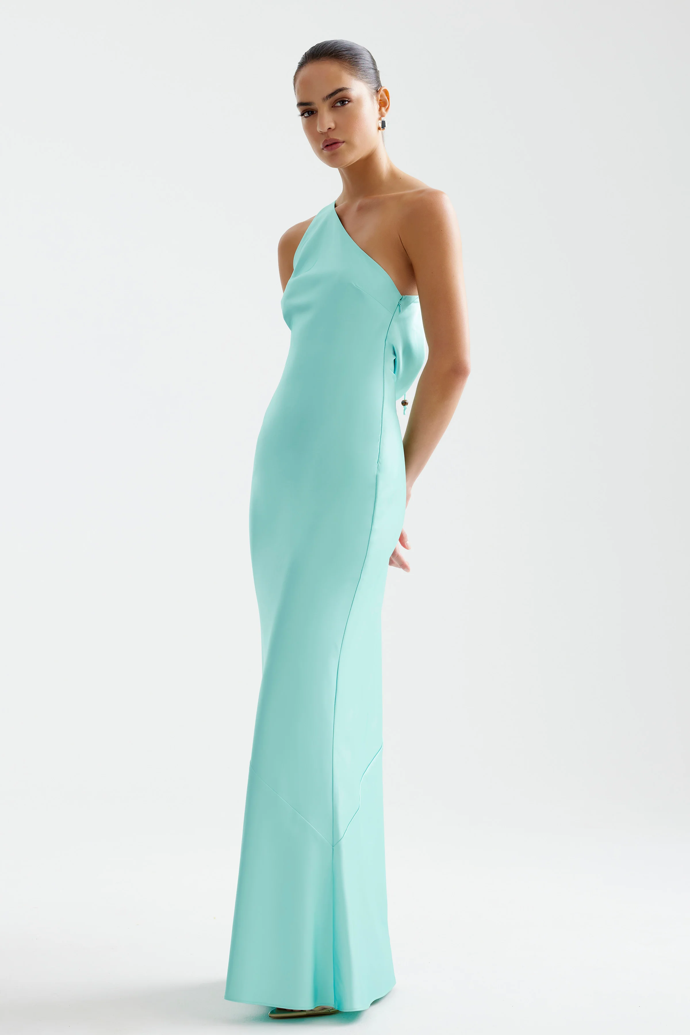 Nola Dress - Aqua - Poueer