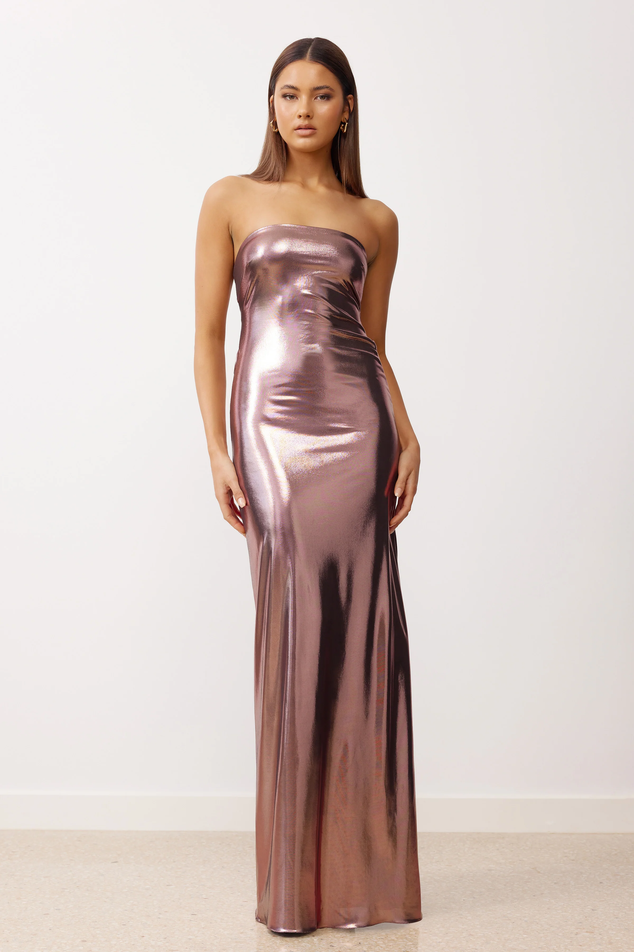 Osiris Dress - Copper - Poueer