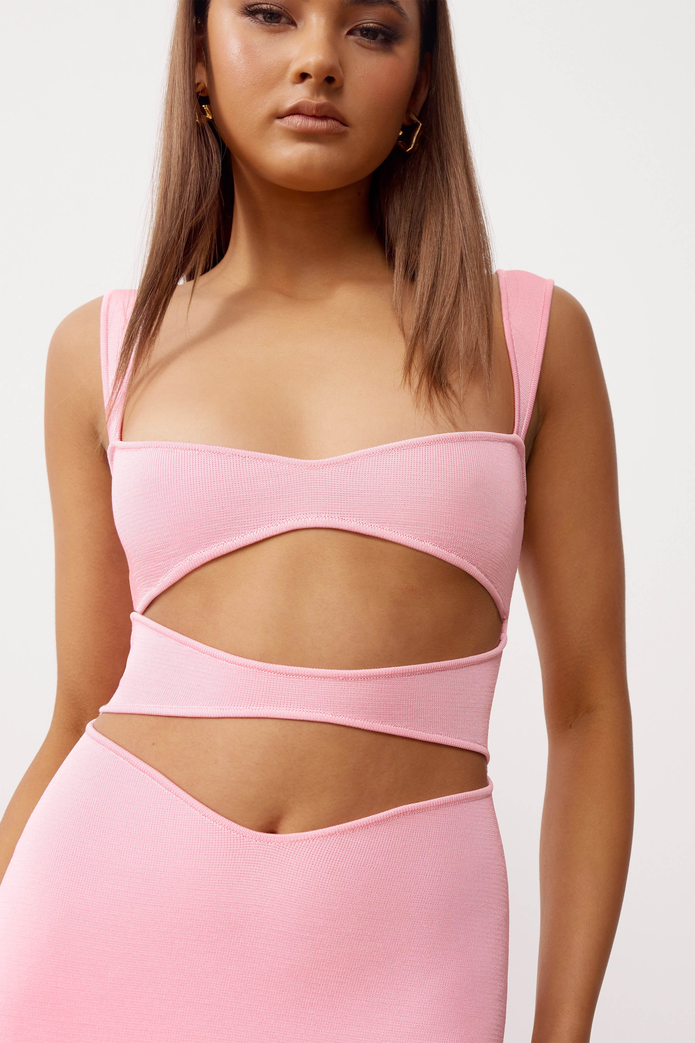 Haru Dress - Powder Pink - Poueer