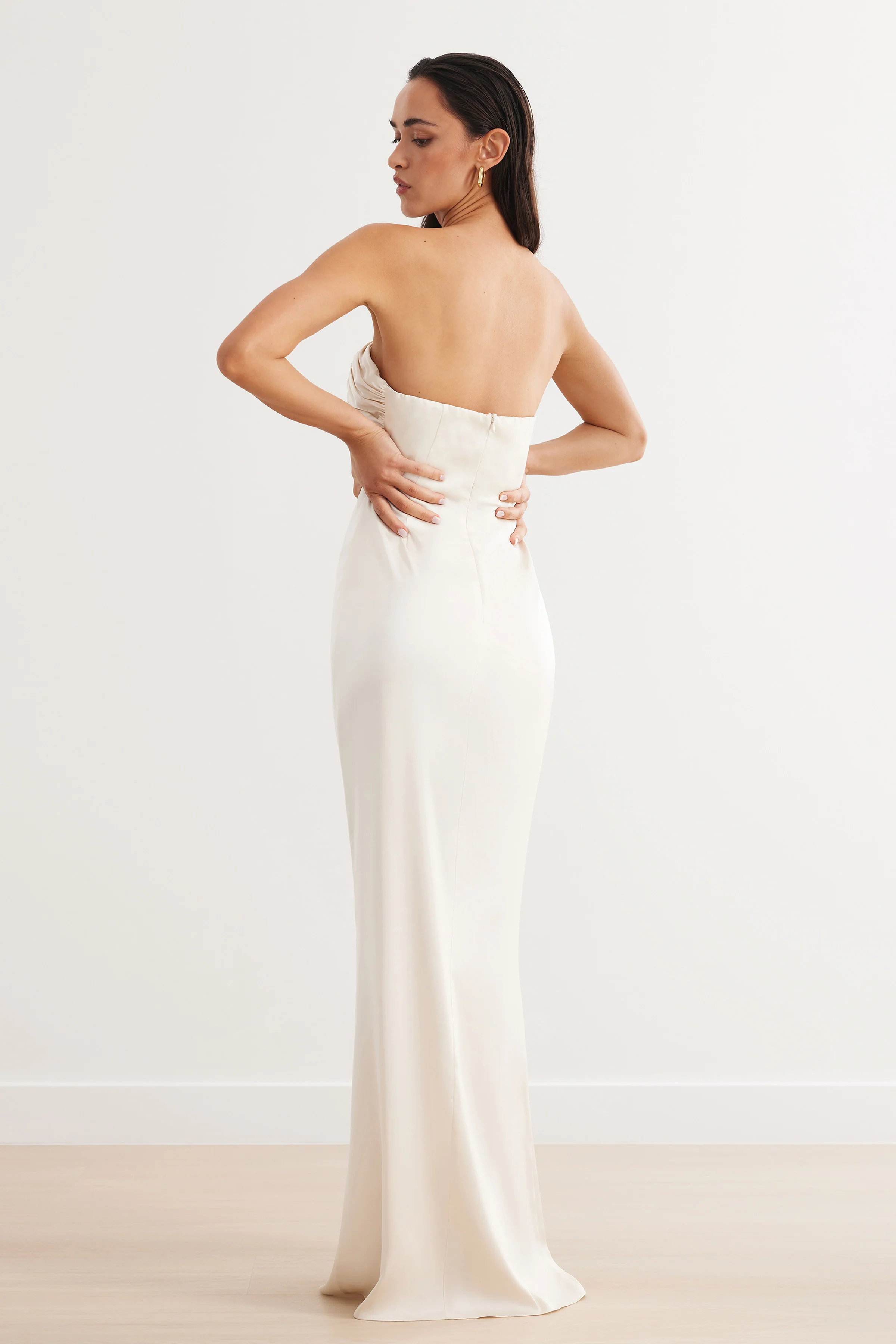 Magnolia Dress - Oyster - Poueer