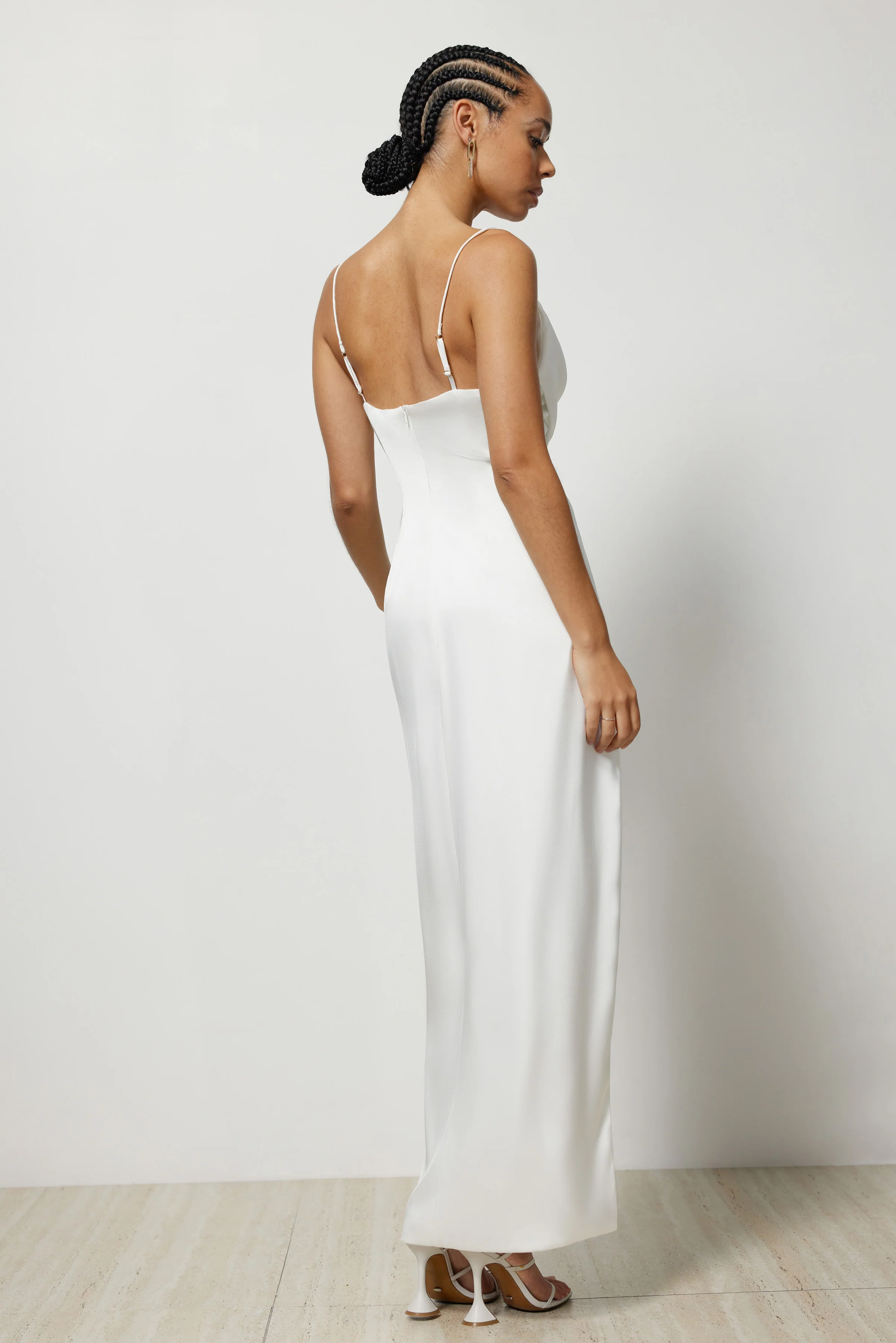 Mila Dress - White - Poueer