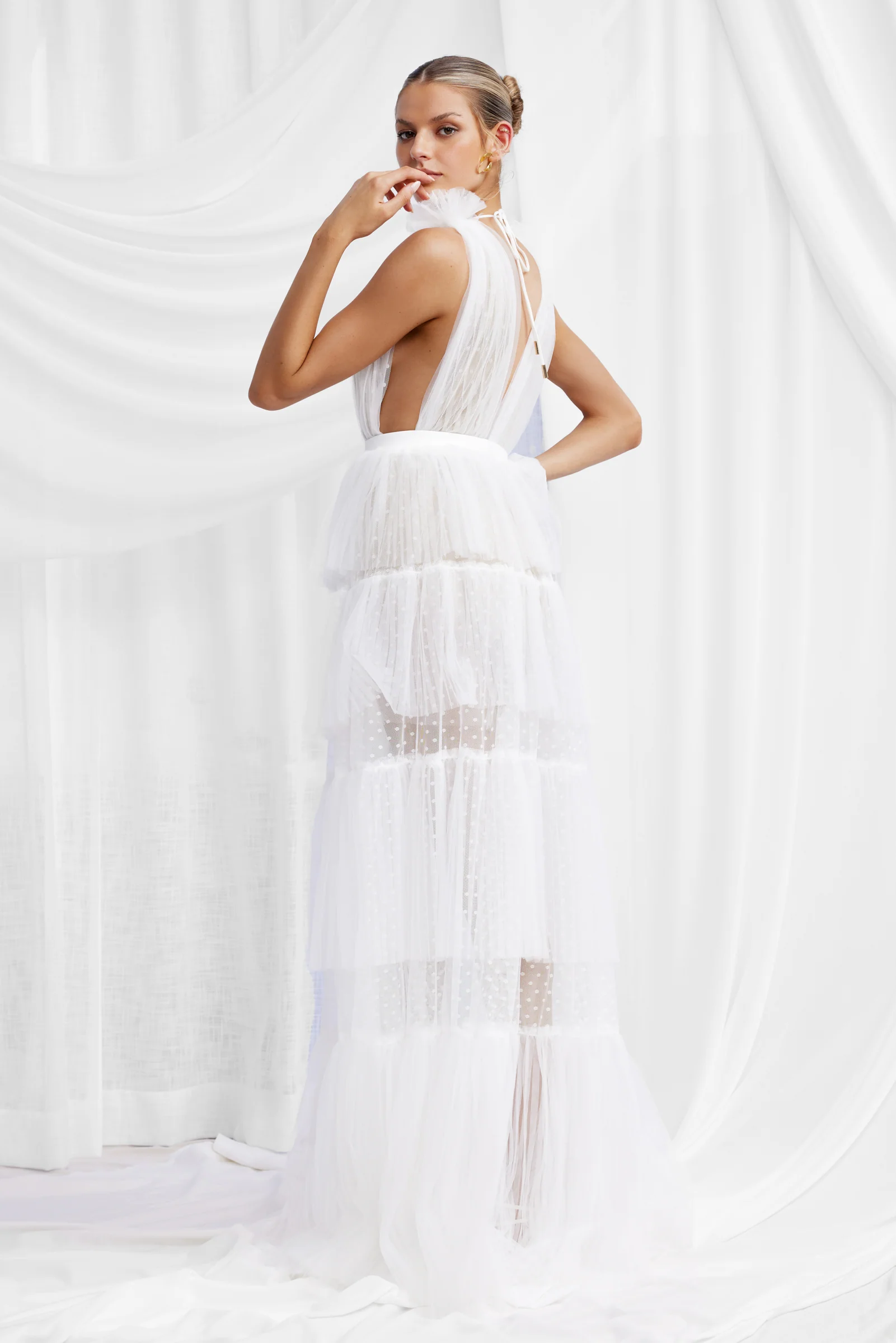 Zendaya Dress - White - Poueer