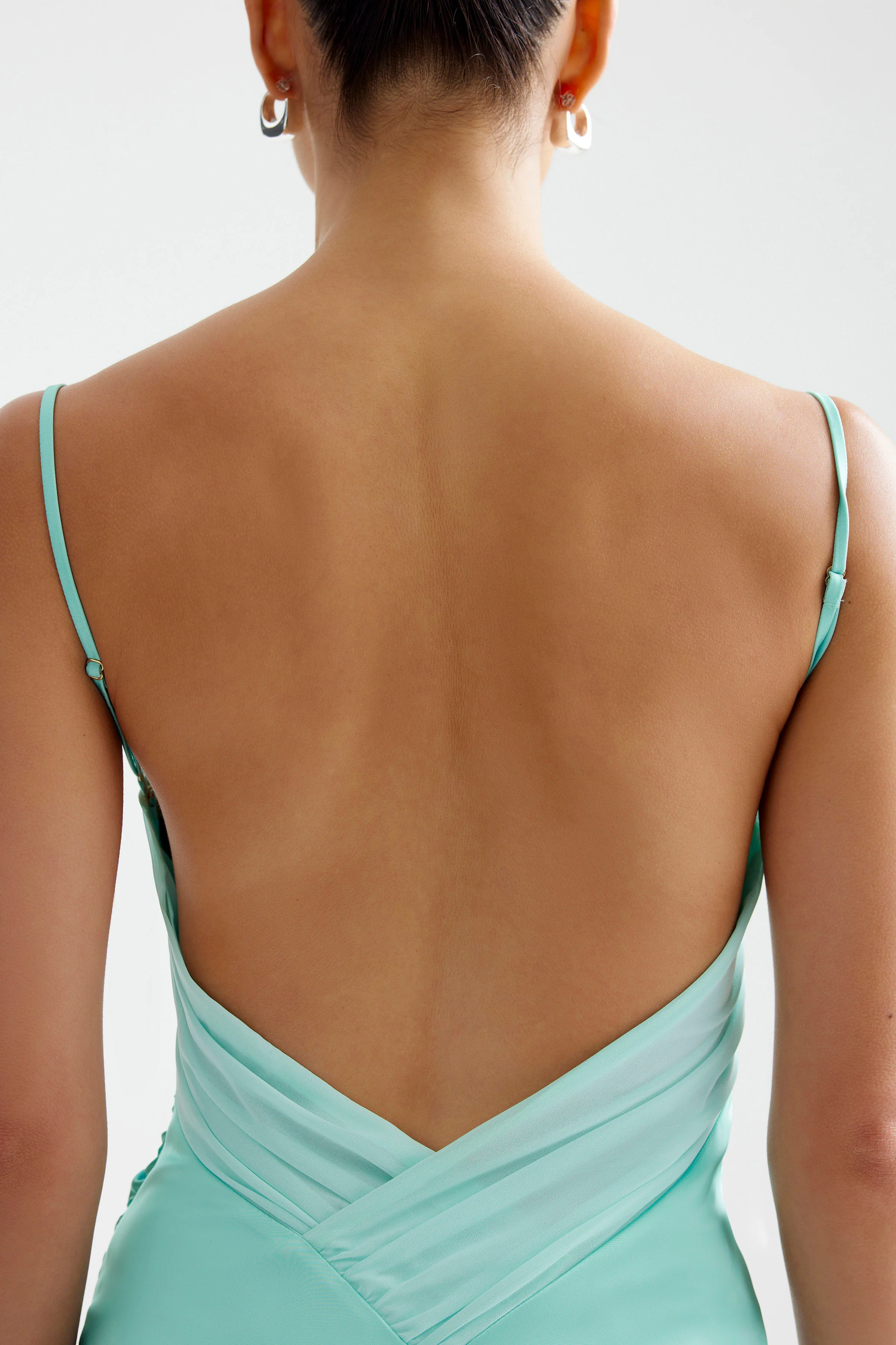 Kiri Dress - Aqua - Poueer