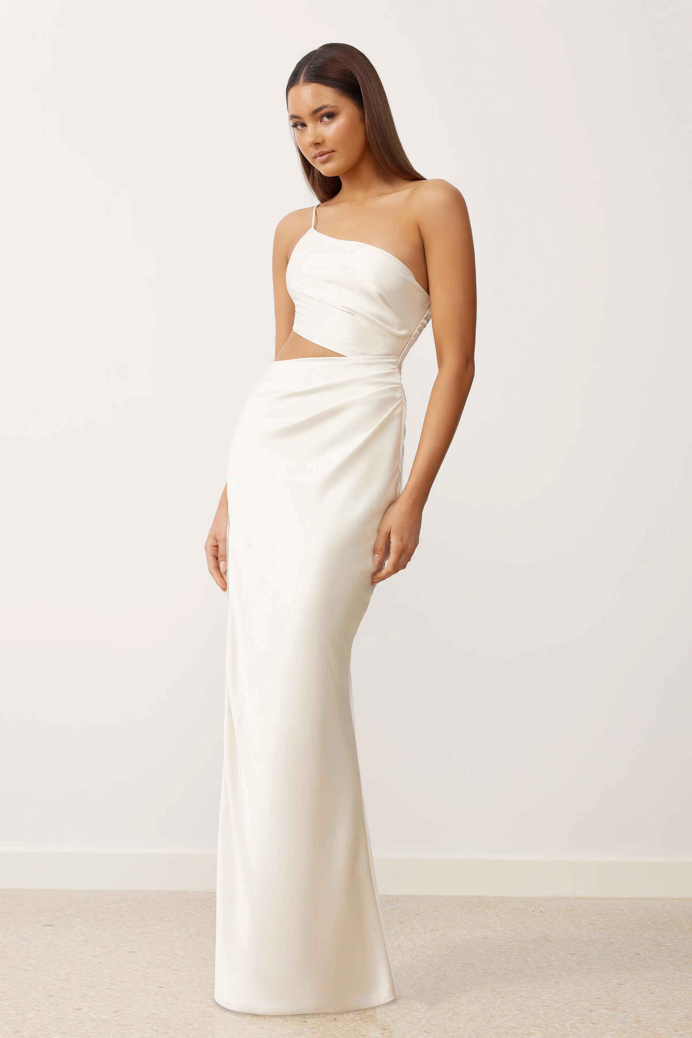 Delta Dress - Oyster - Poueer