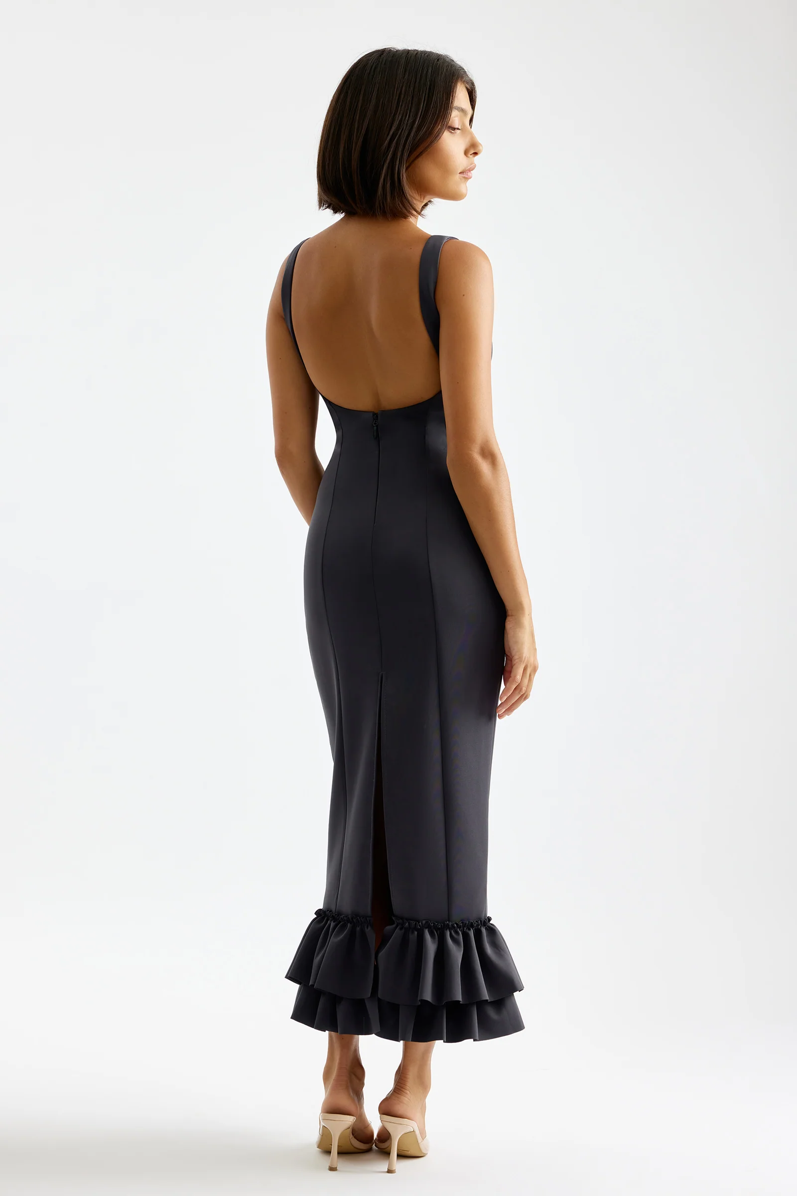 Lolita Dress - Charcoal - Poueer