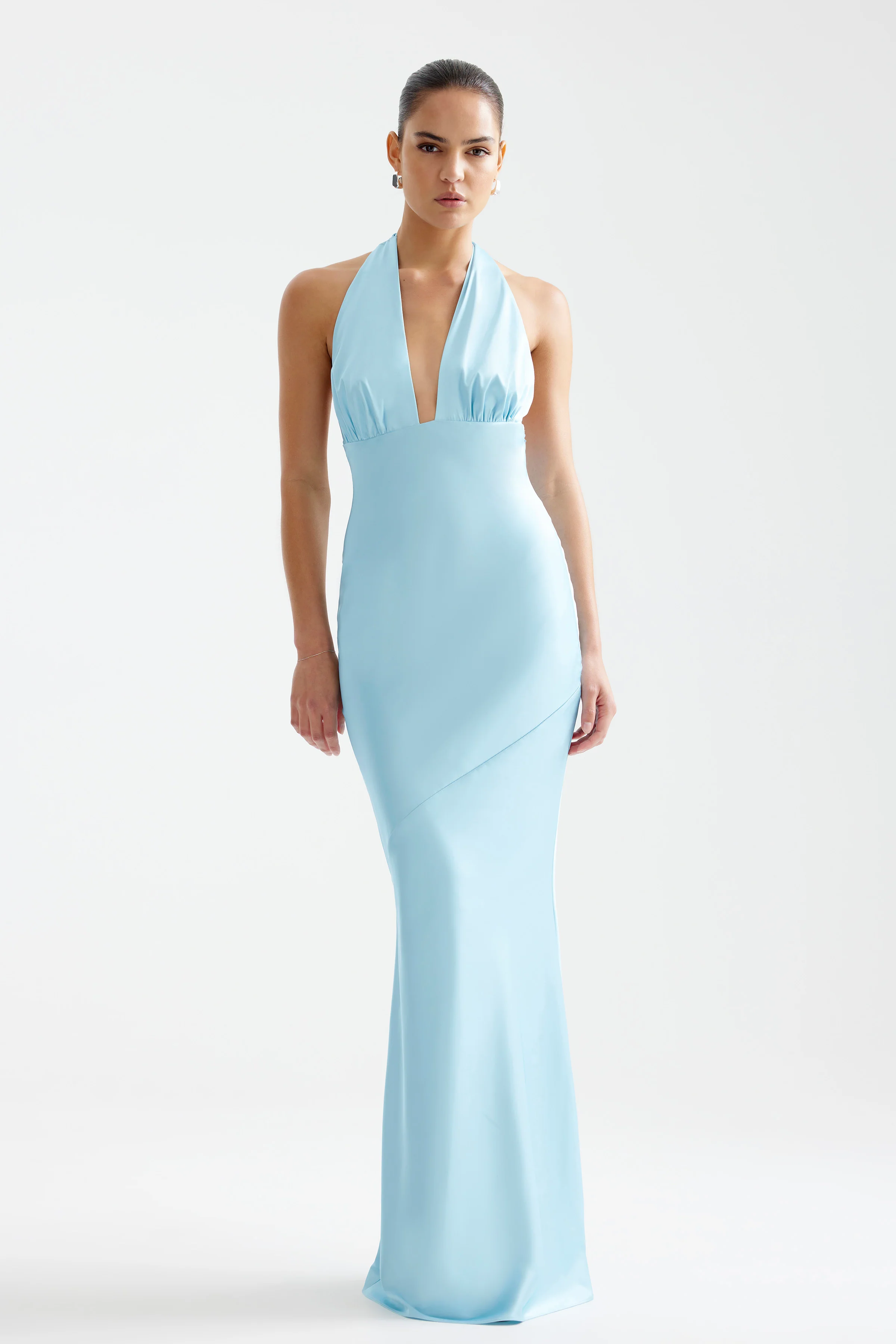 Novia Dress - Glacier - Poueer