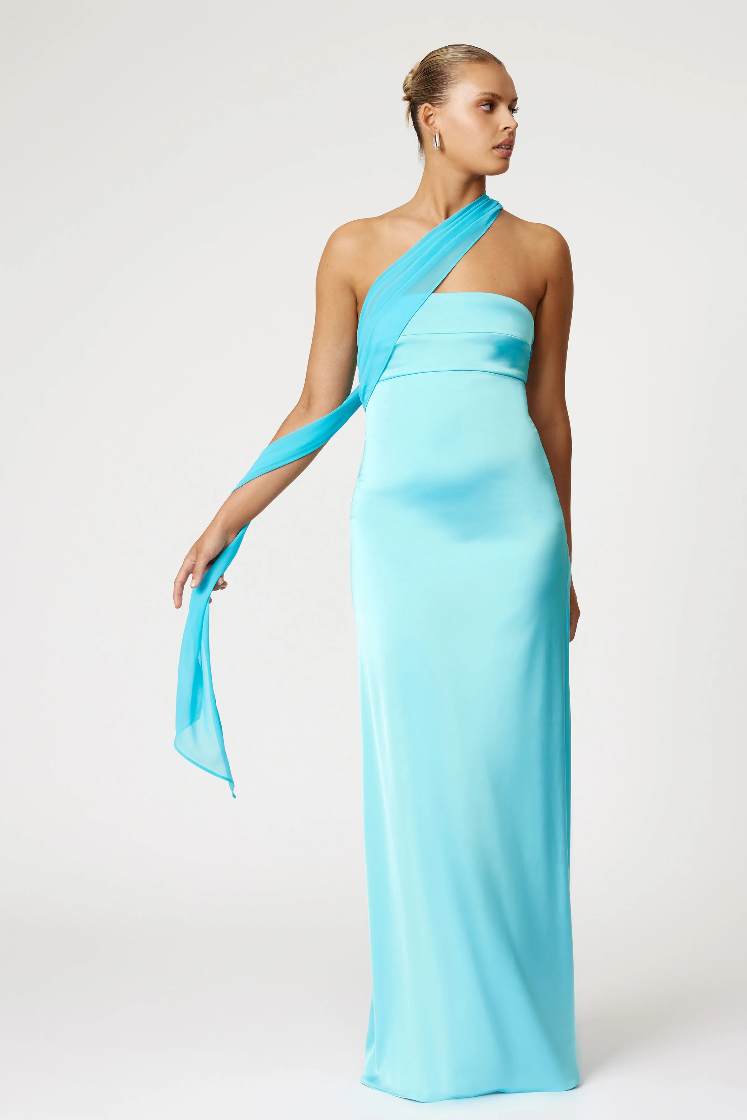 Hali Dress - Lagoon Blue - Poueer