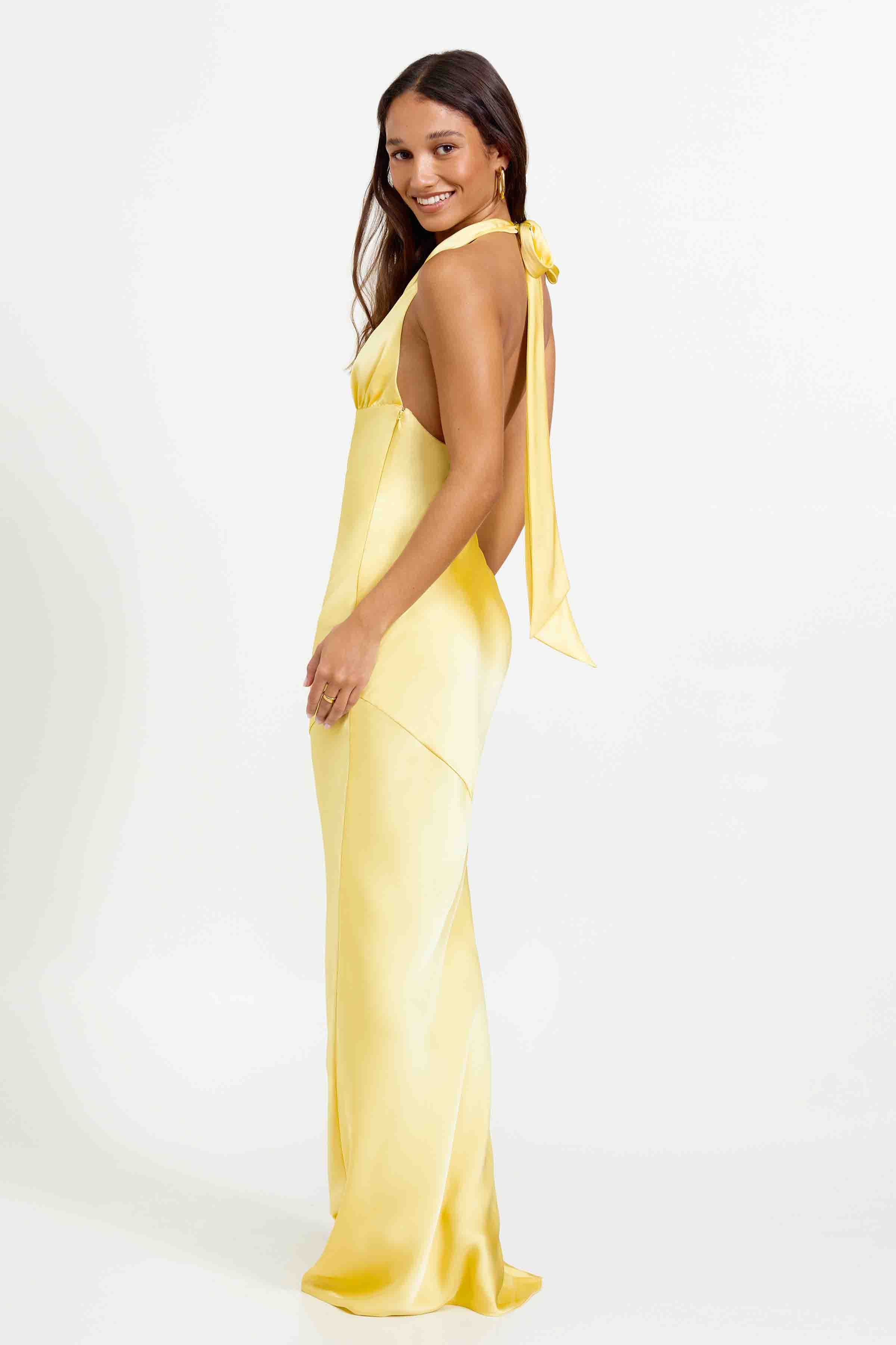 Novia Dress - Pineapple - Poueer