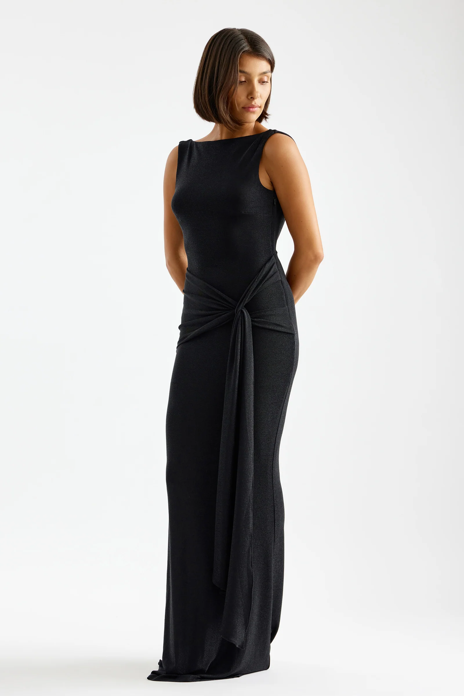 Nahla Dress - Black - Poueer