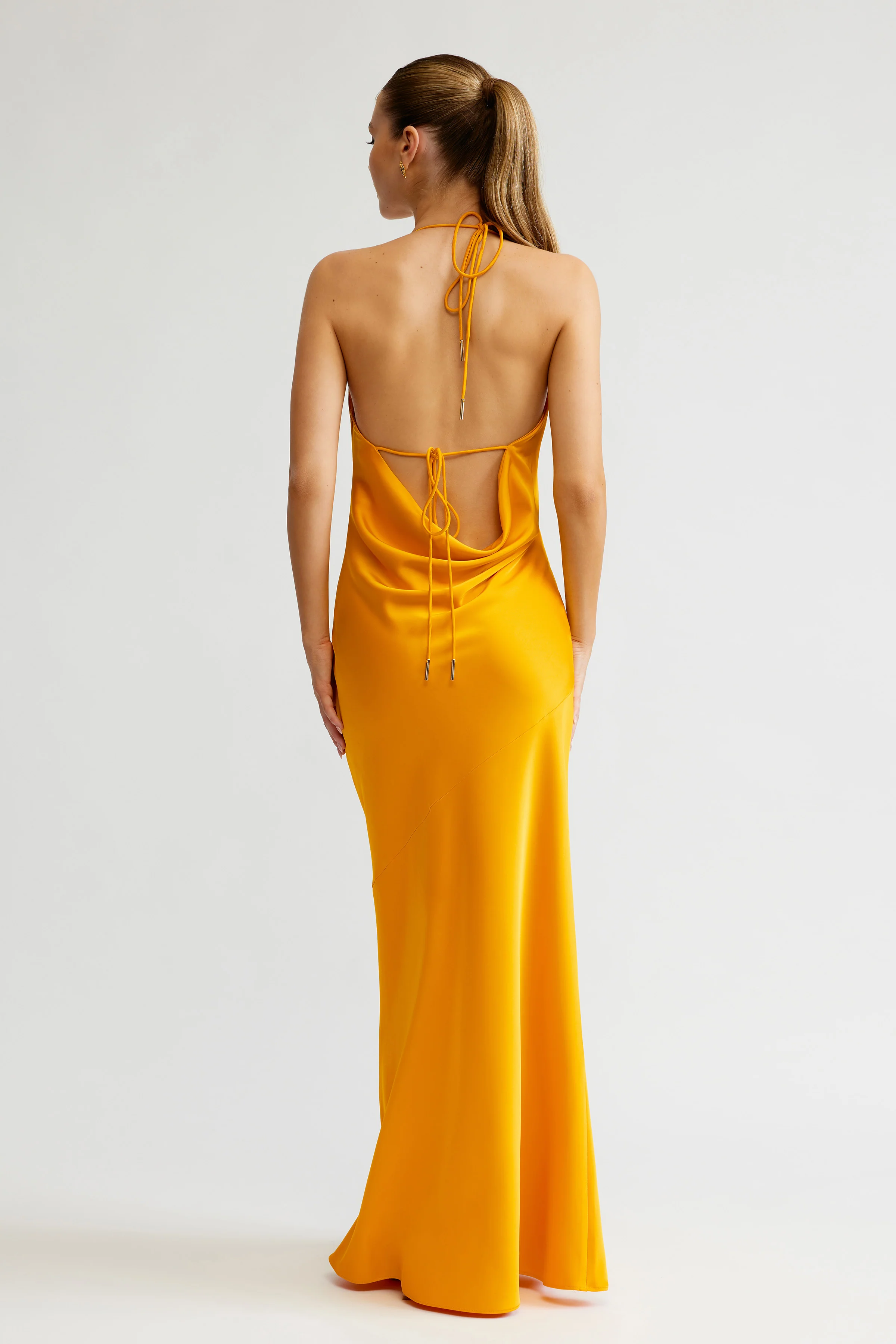 Freya Dress - Saffron - Poueer