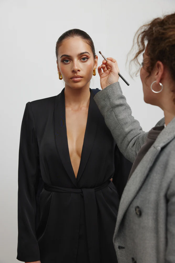 Lucio Jacket Dress - Black - Poueer