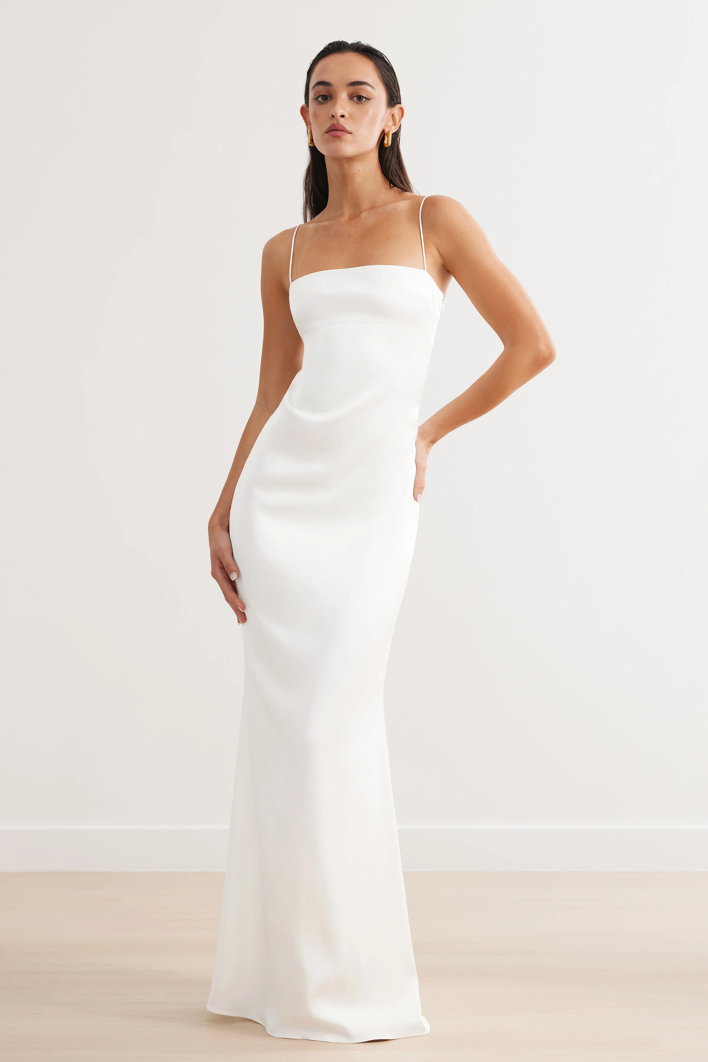 Avani Dress - White - Poueer