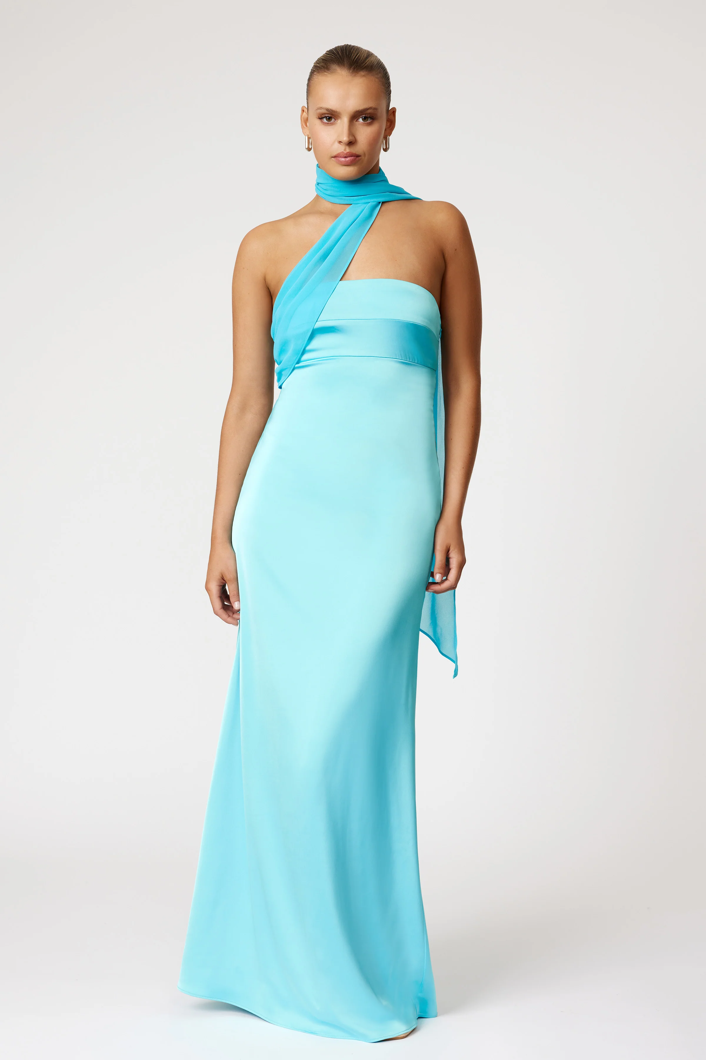 Hali Dress - Lagoon Blue - Poueer
