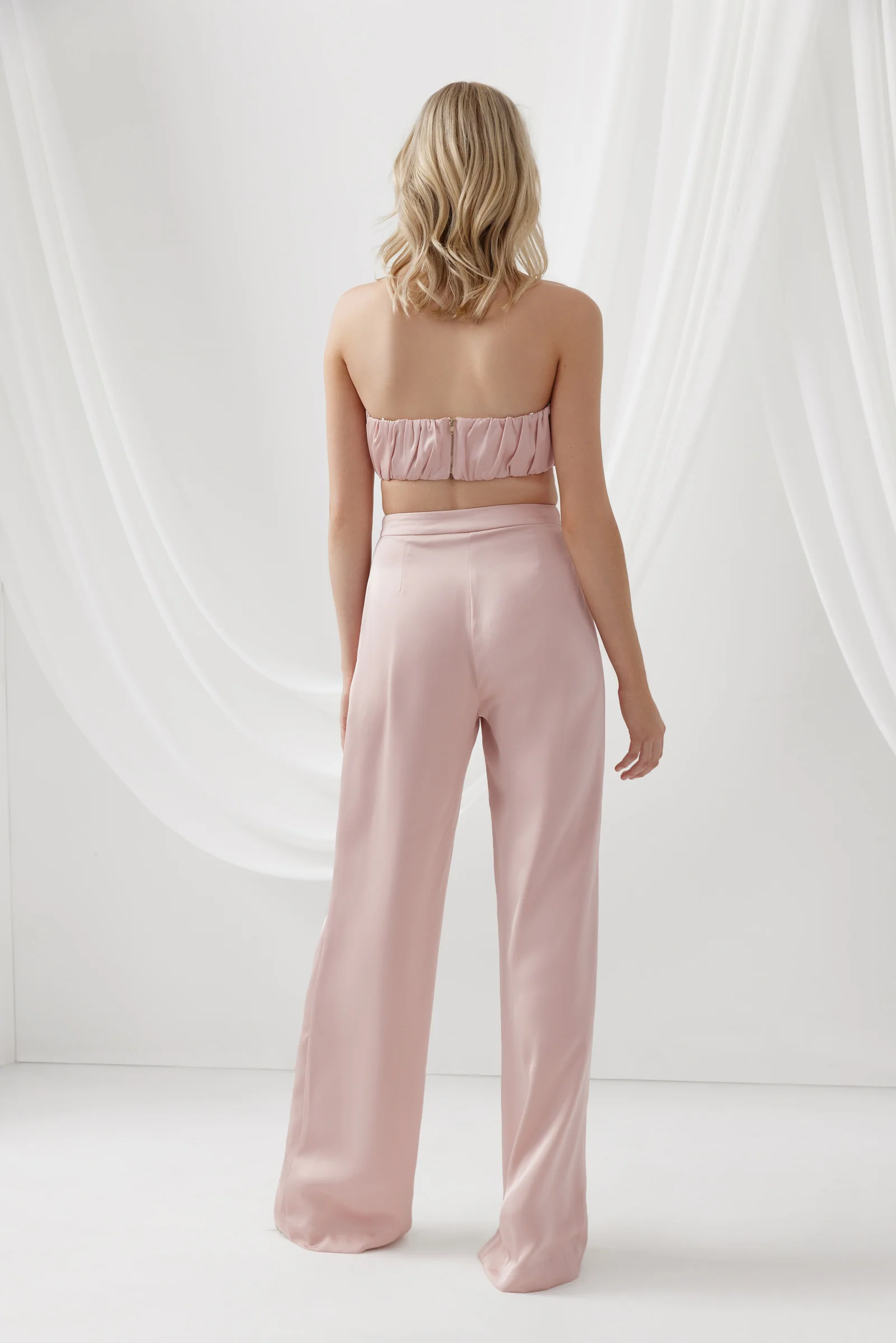 Lidia Top - Dusty Pink - Poueer