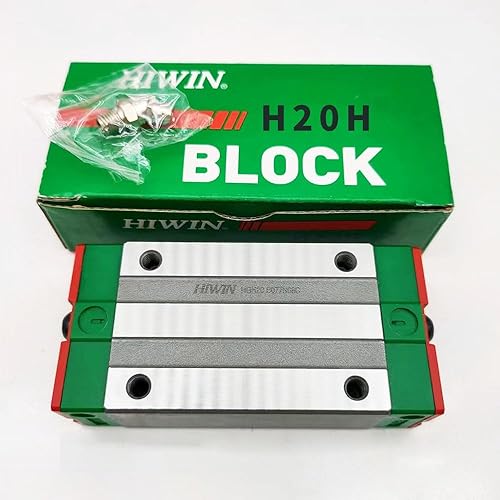 HIWIN Linear Guide Slider HGH20 HGH20CA HGH20HA (1, 1200mm(Only Rail)) - Poueer