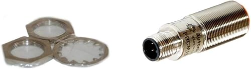 PRCM18-5DP, Sensor, Inductive Prox, M18 Round, Connector Type, Shielded, 5mm Sensing, PNP NO, 3 Wire 10-30 VDC - Poueer