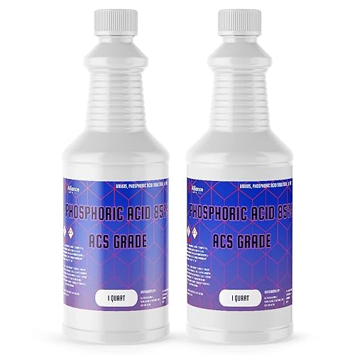 Phosphoric Acid 85% ACS - 1 Quart - Poueer