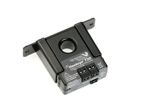 Hawkeye H730 : Black, Push Button, Automatic, Panel Mount, 1-way, 1 Count Fixed Trip Current Switch - Poueer