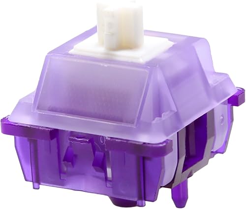 KPREPUBLIC MOYU Hera Switch RGB SMD Linear 48g 60g Switches for Mechanical Keyboard mx stem 5pin Gold Plated Spring LY (Hera Switch 60g x70) - Poueer